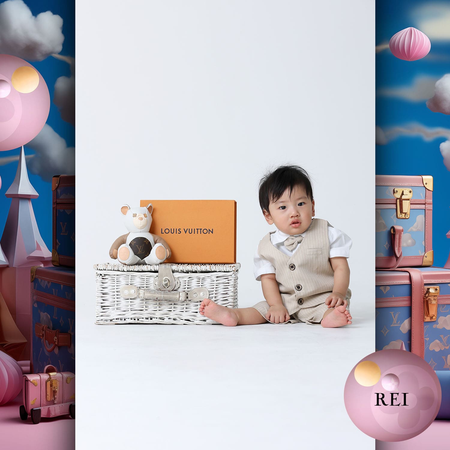 199 Niños Tokei en Runway Revista World Kids Audición 2023 Louis Vuitton
