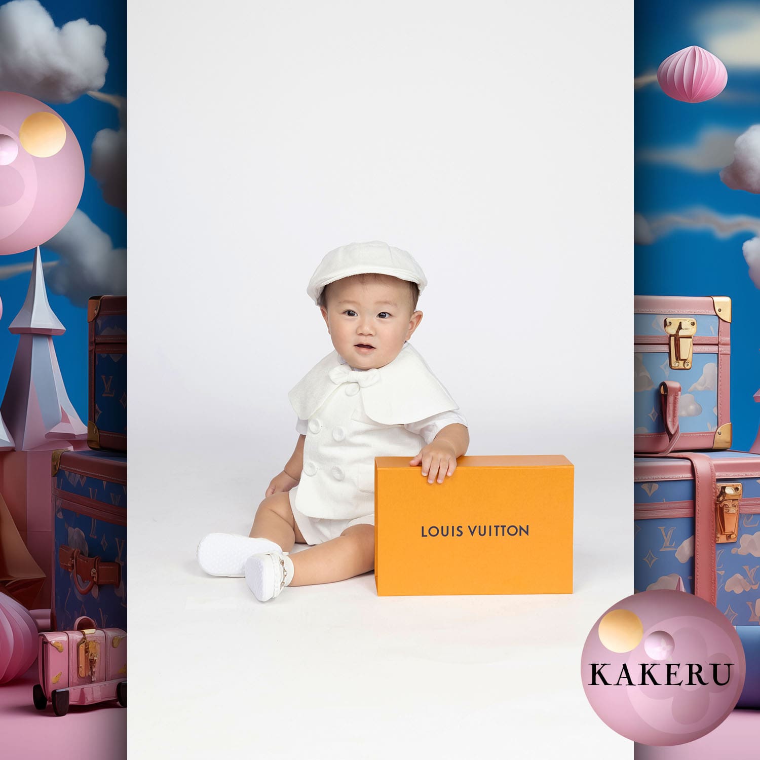 201 Niños Tokei en Runway Revista World Kids Audición 2023 Louis Vuitton