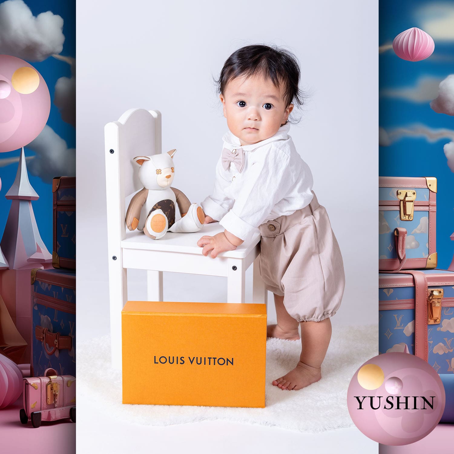 203 Niños Tokei en Runway Revista World Kids Audición 2023 Louis Vuitton