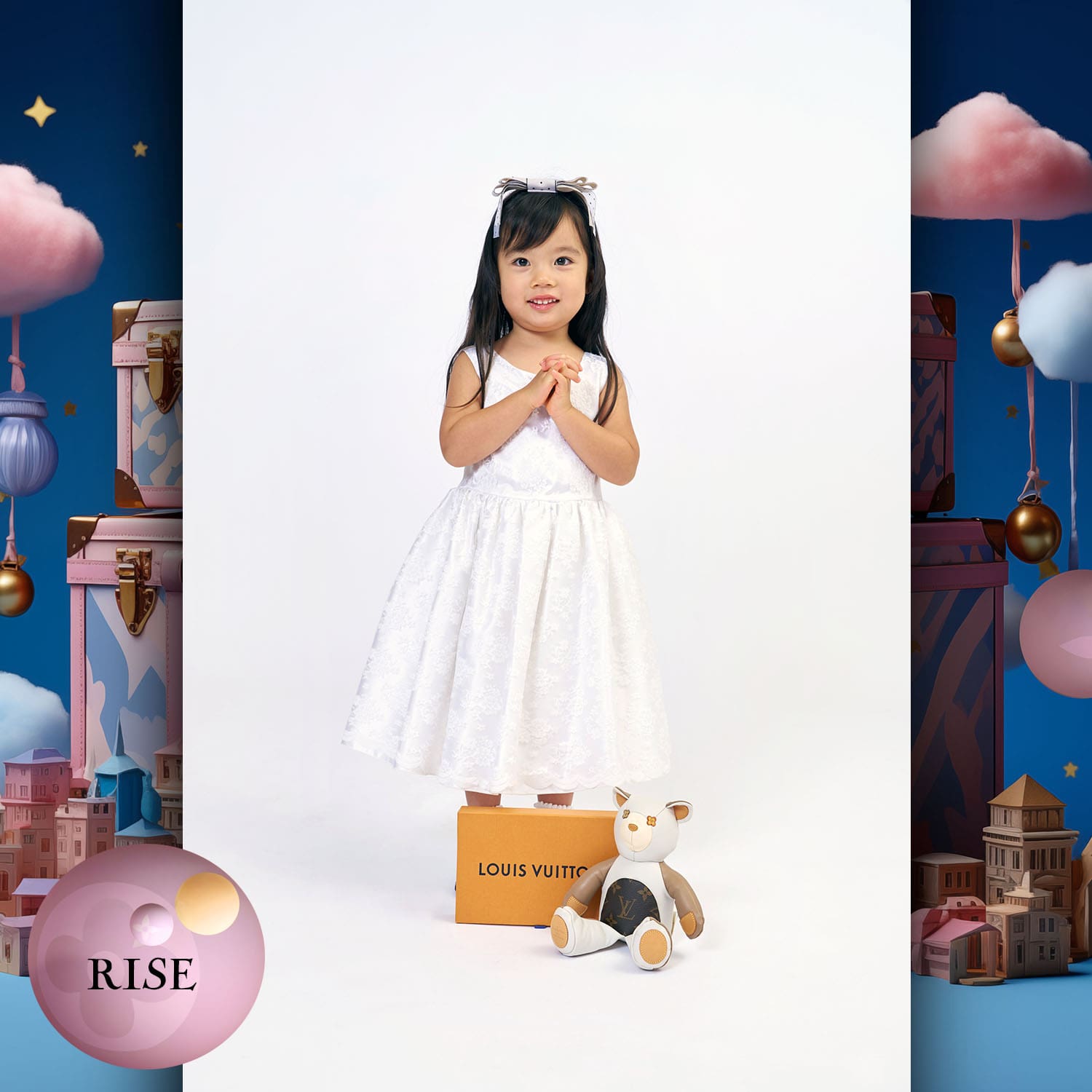 212 Niños Tokei en Runway Revista World Kids Audición 2023 Louis Vuitton