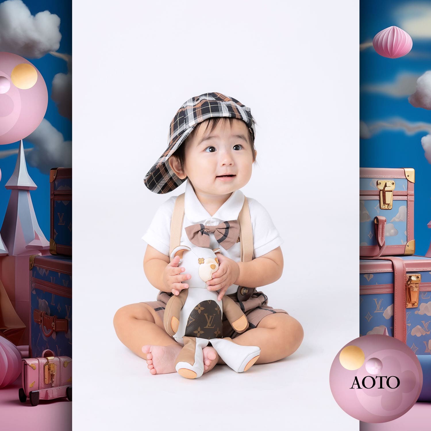 222 Niños Tokei en Runway Revista World Kids Audición 2023 Louis Vuitton