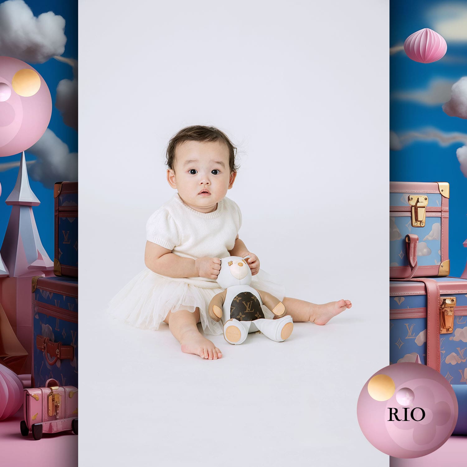 228 Niños Tokei en Runway Revista World Kids Audición 2023 Louis Vuitton
