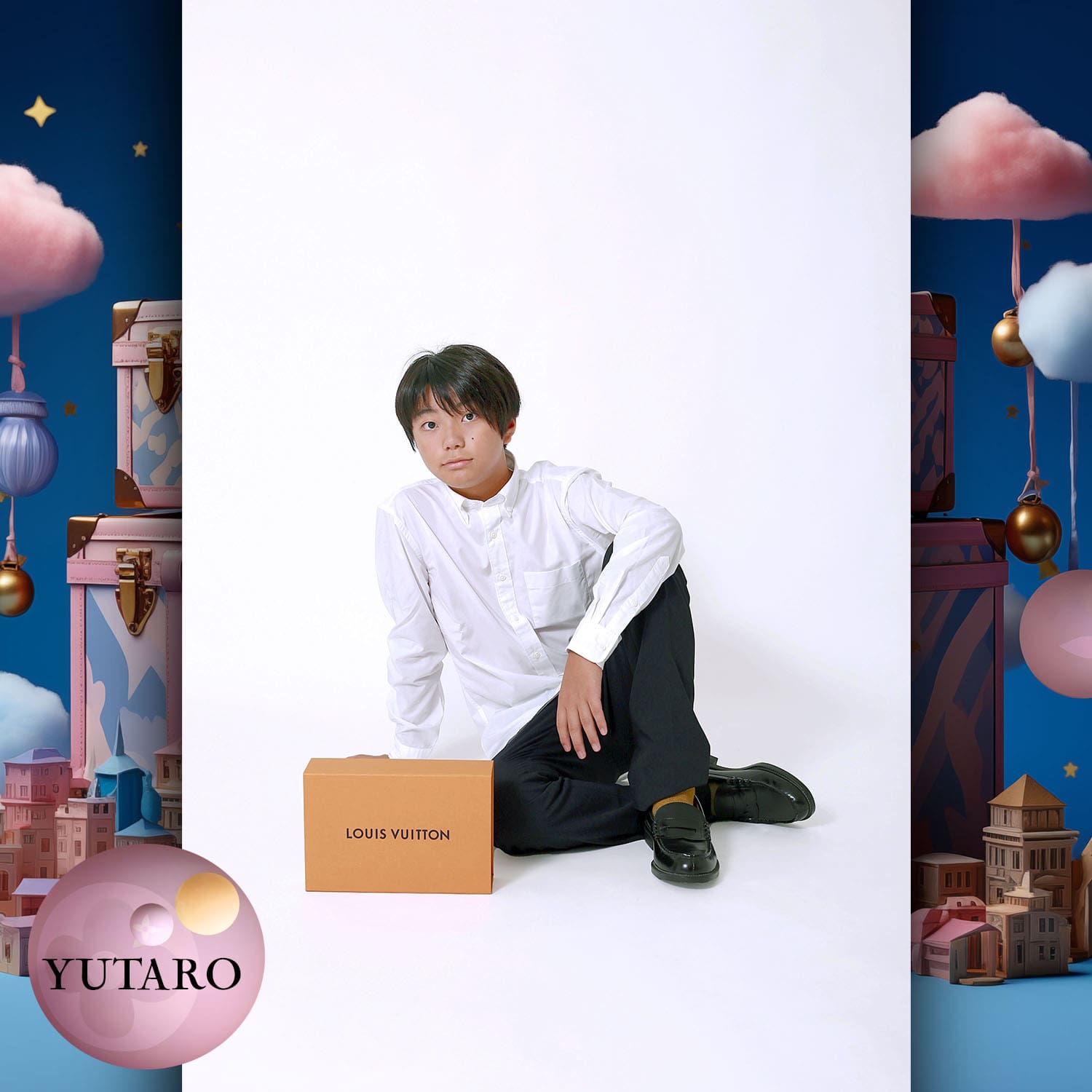 235 Niños Tokei en Runway Revista World Kids Audición 2023 Louis Vuitton