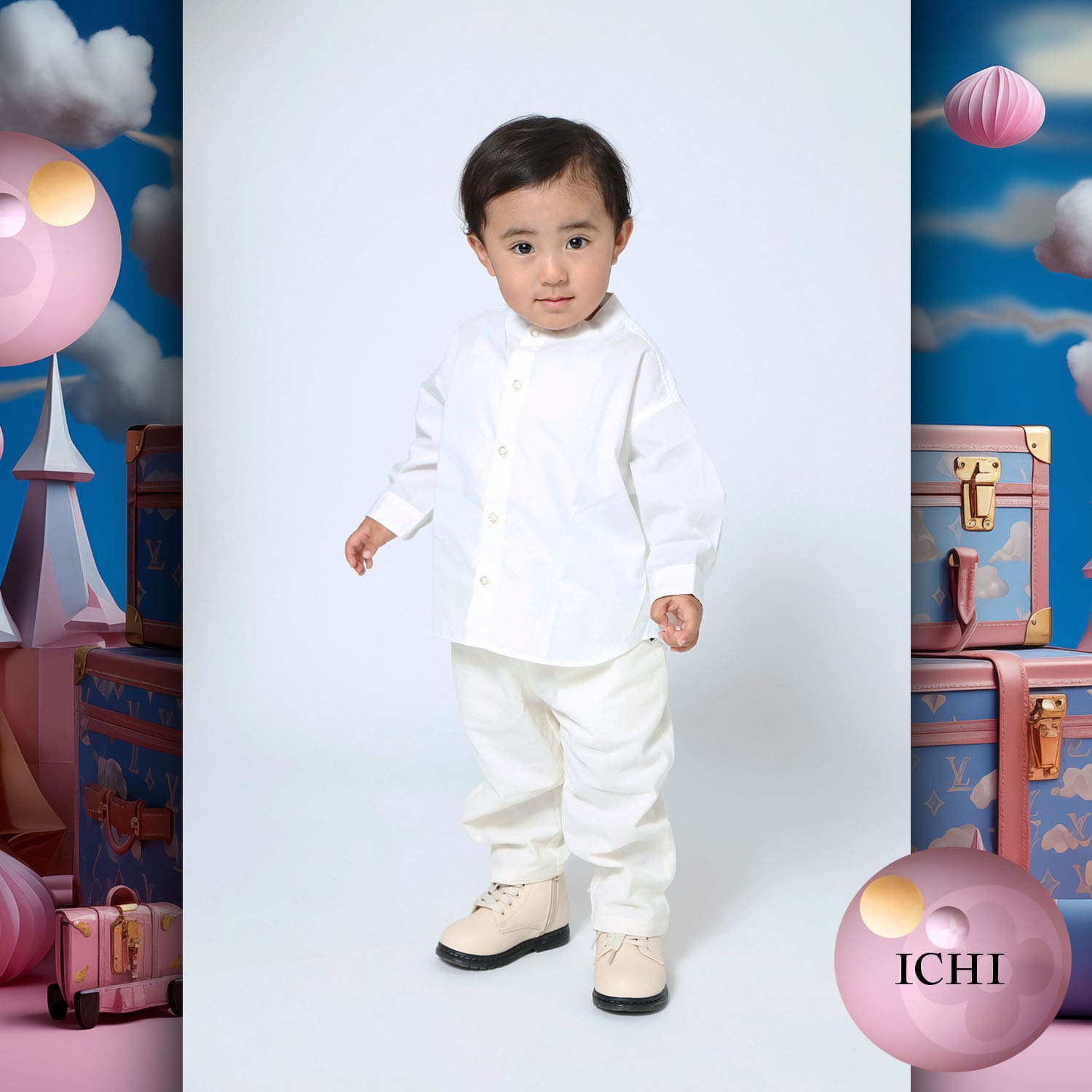 236 Niños Tokei en Runway Revista World Kids Audición 2023 Louis Vuitton