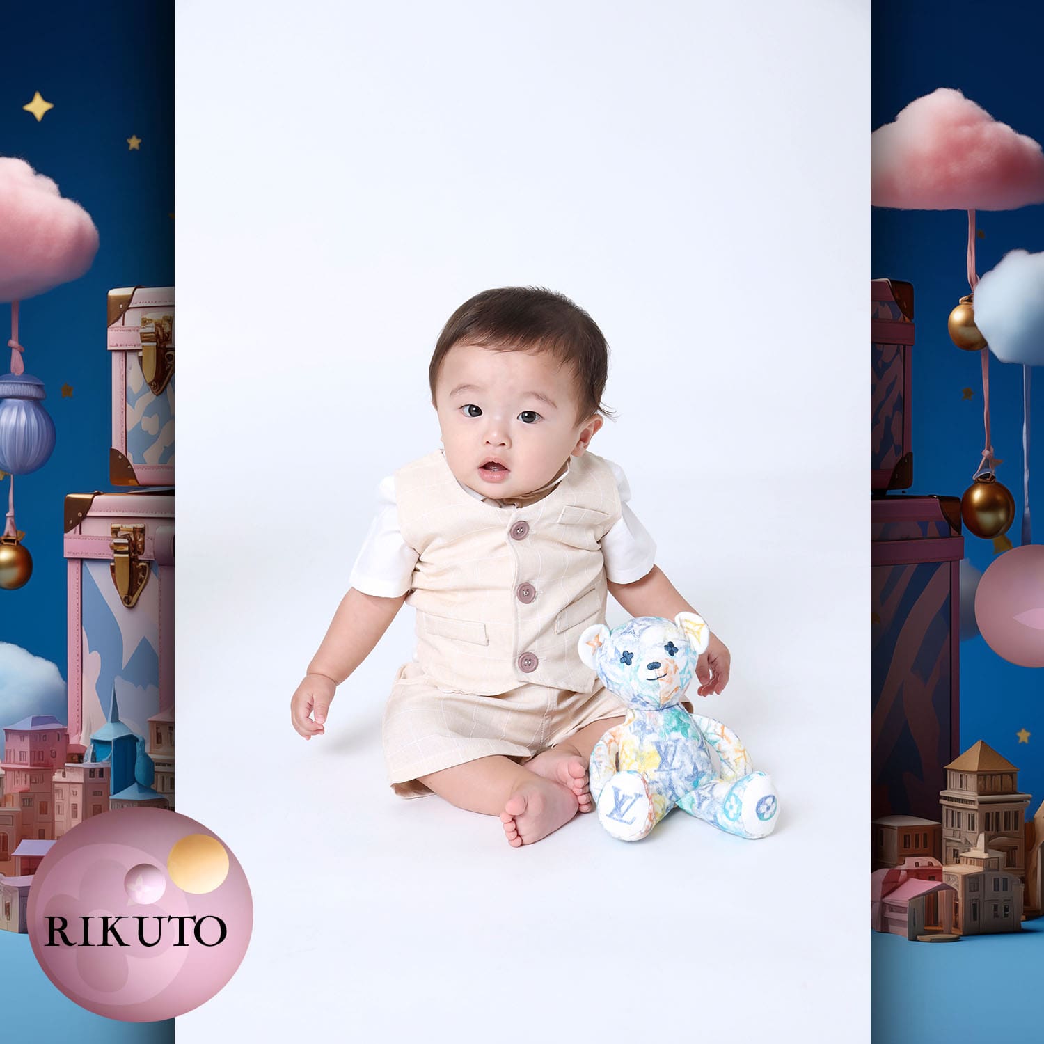 243 Niños Tokei en Runway Revista World Kids Audición 2023 Louis Vuitton