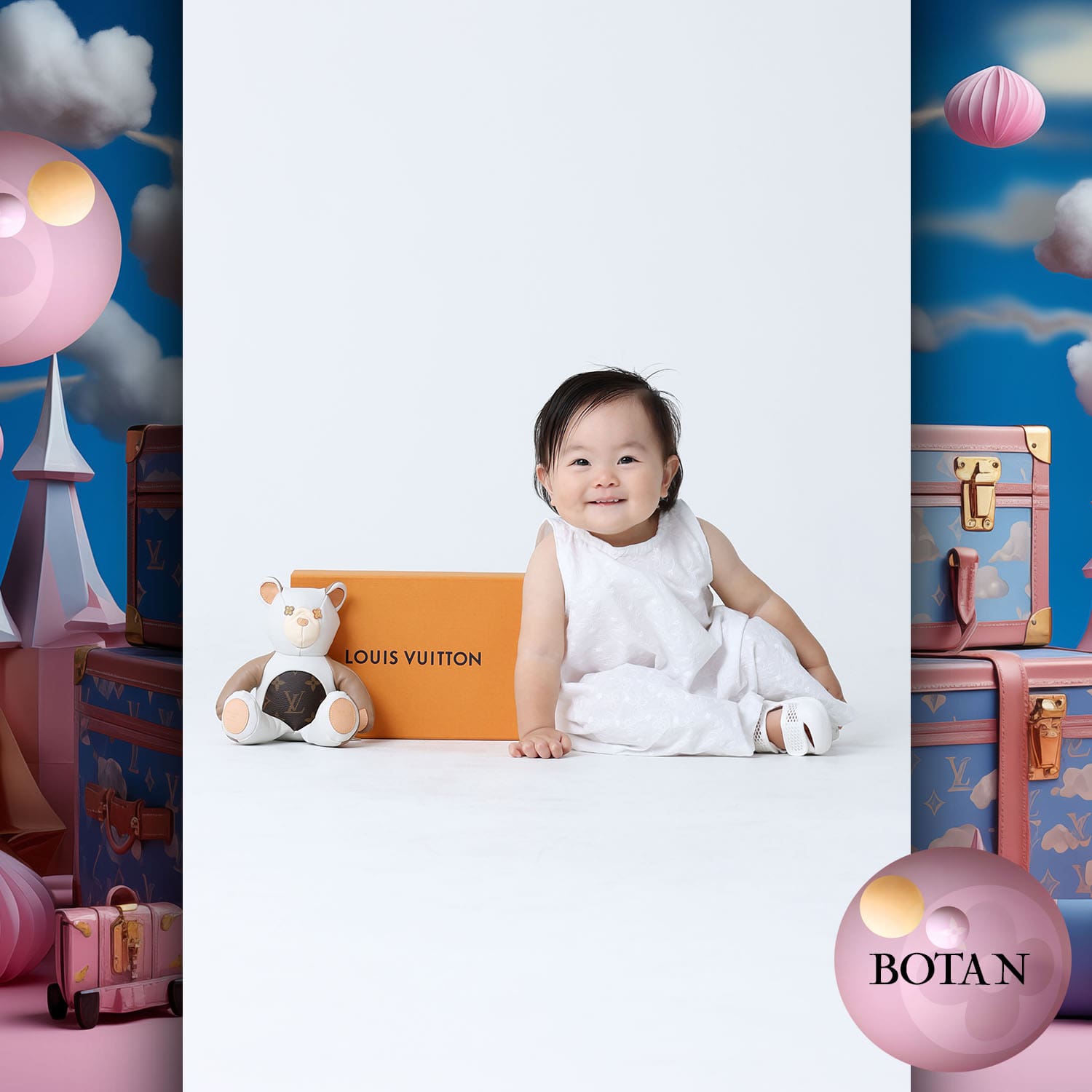 244 Niños Tokei en Runway Revista World Kids Audición 2023 Louis Vuitton