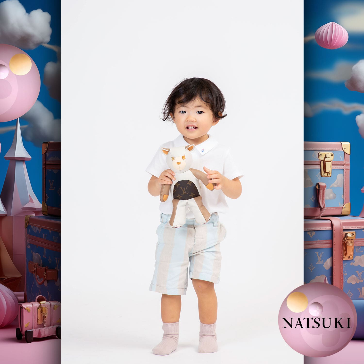 246 Niños Tokei en Runway Revista World Kids Audición 2023 Louis Vuitton
