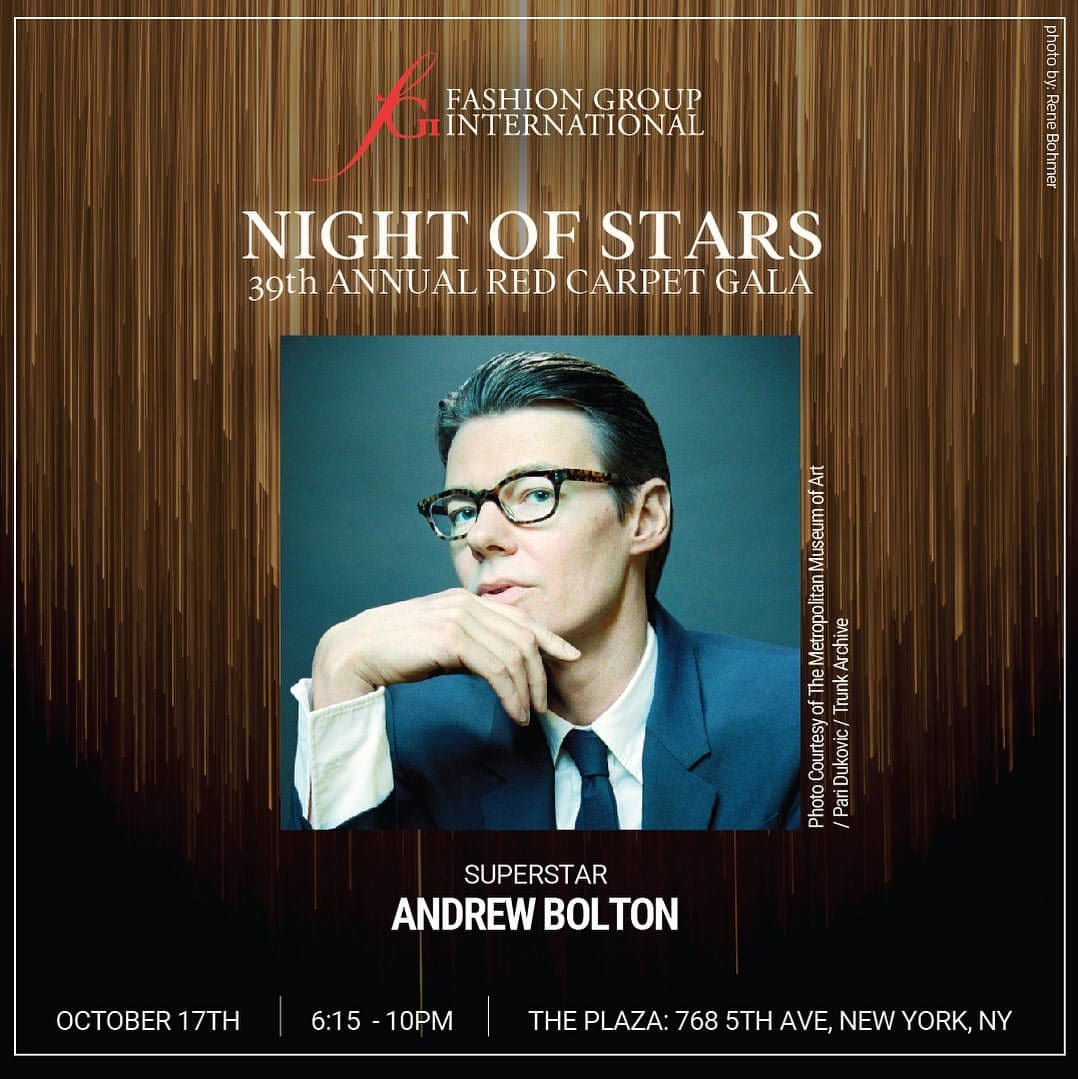 Andrew Bolton at FGI Night of Stars Gala and Awards Ceremony 2023