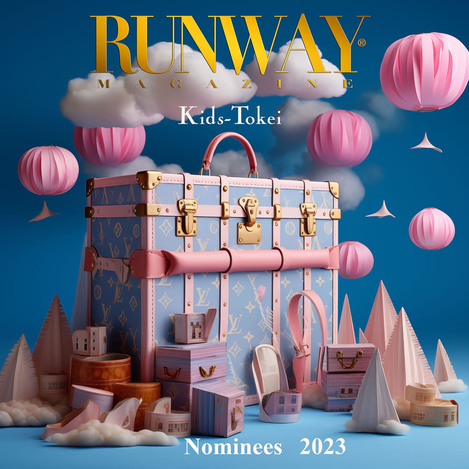 Runway Capa de Revista Louis Vuitton 2