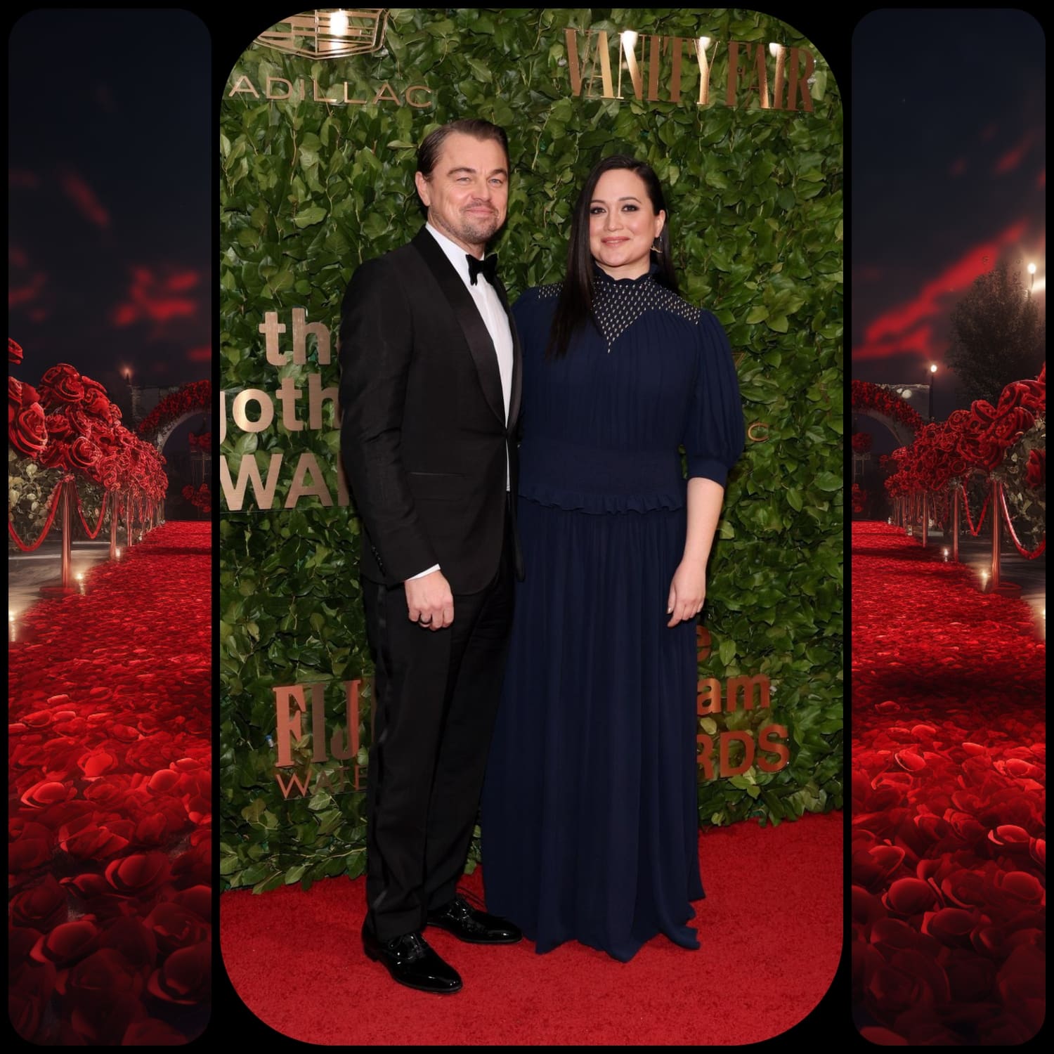 Leonardo DiCaprio e Lily Gladstone no Gotham Awards 2023 Runway revista