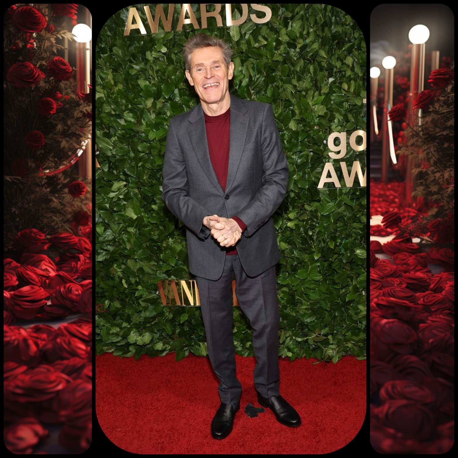 Willem Dafoe no Gotham Awards 2023 Runway revista