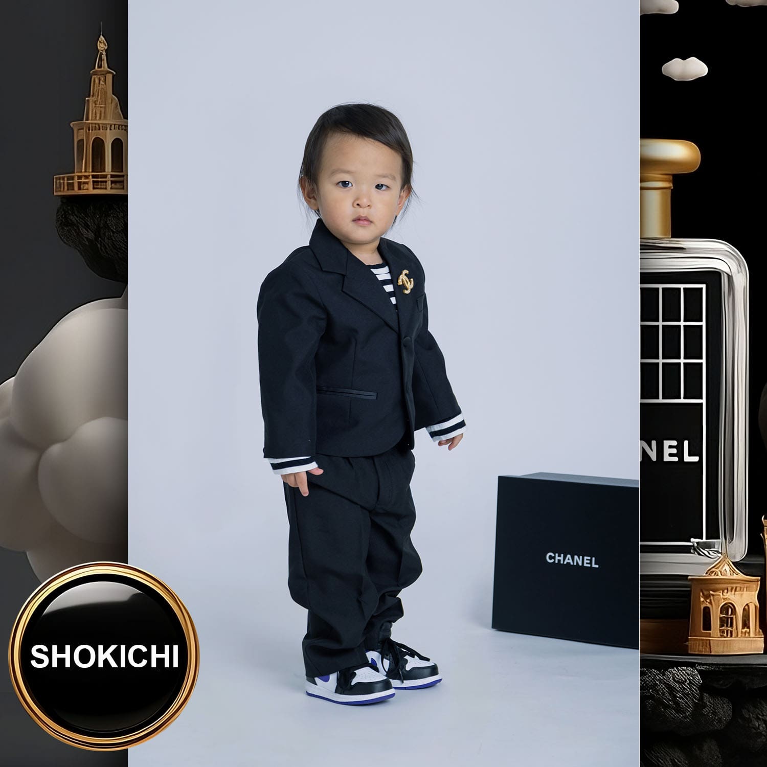 003 Kids Tokei on Runway Magazine World Kids Audition 2023 Chanel