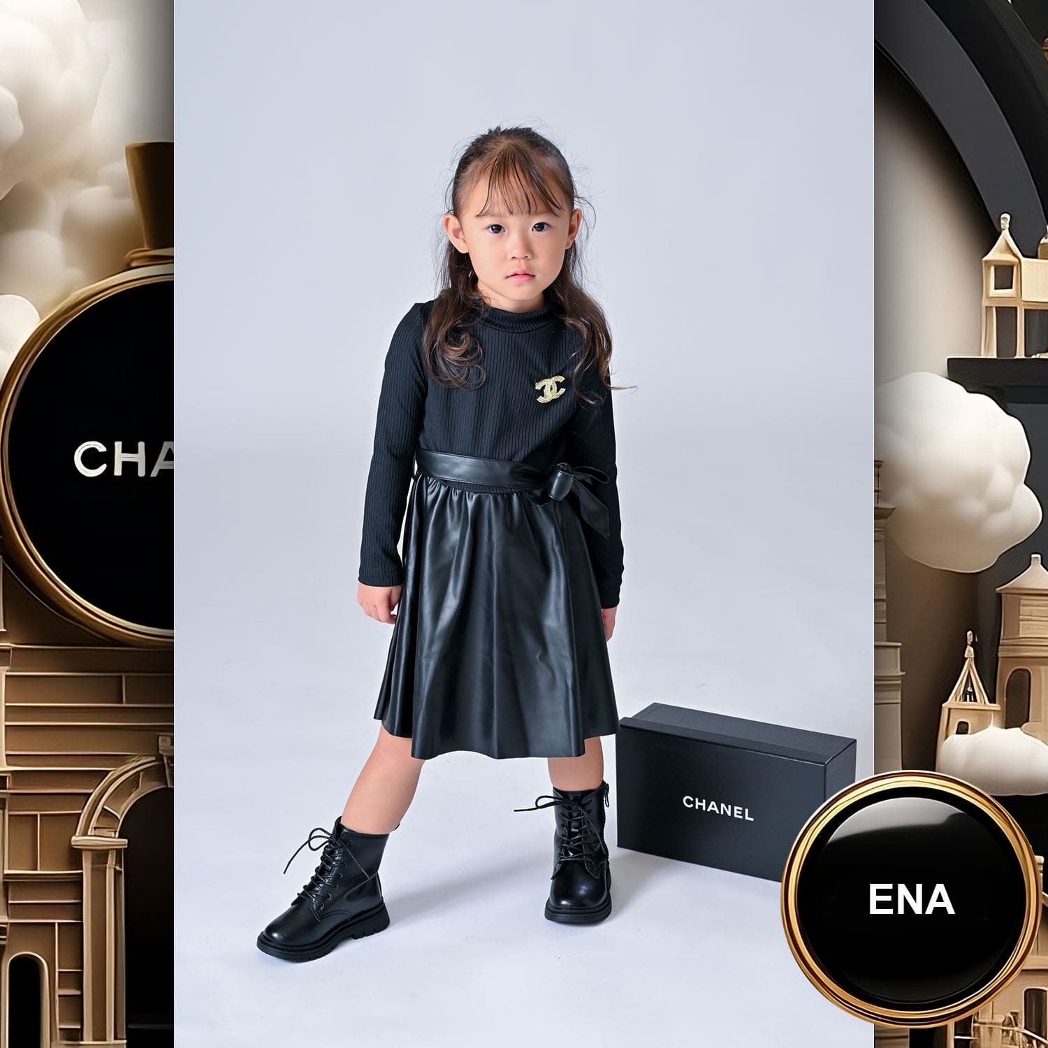 004 Kids Tokei on Runway Magazine World Kids Audition 2023 Chanel