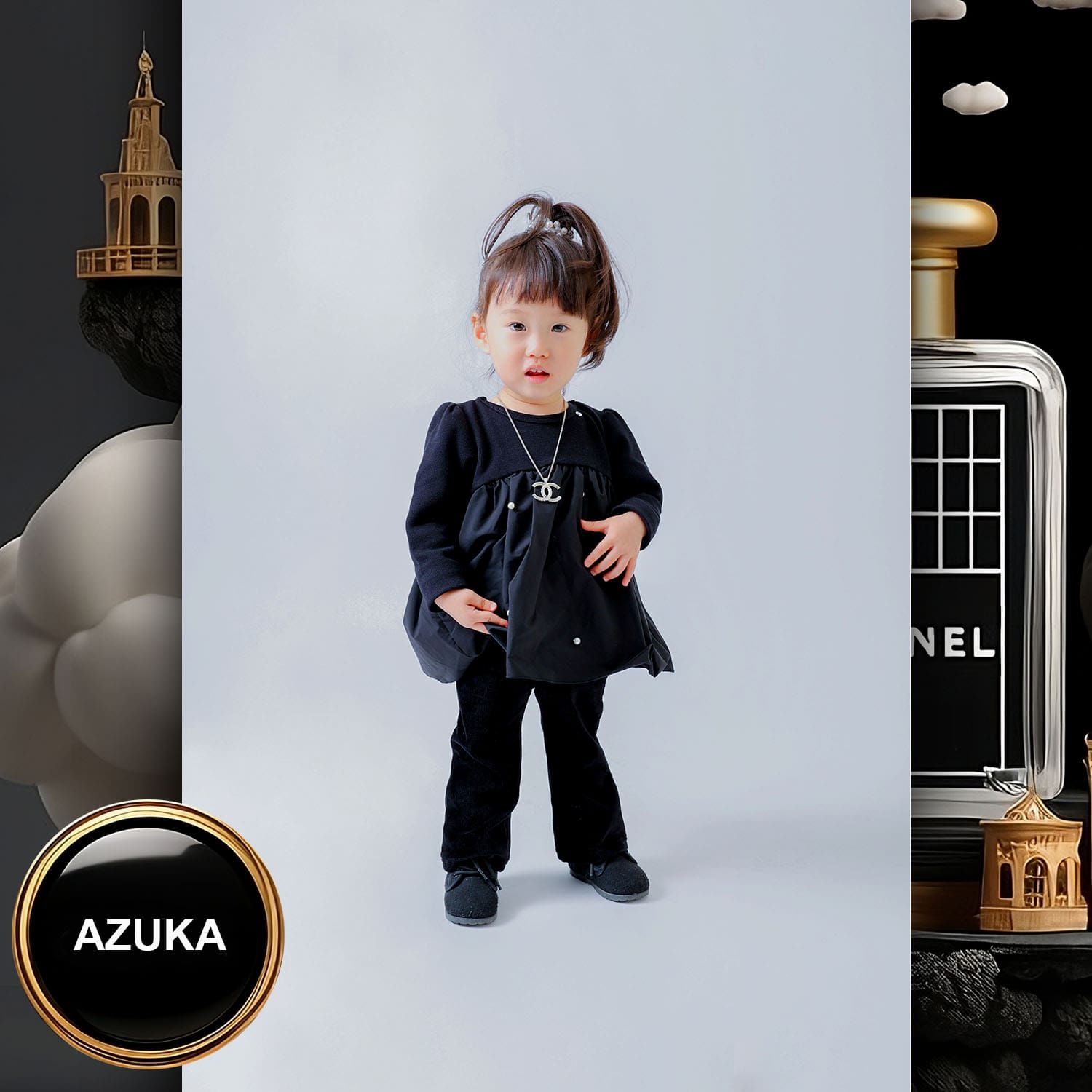 005 Kids Tokei on Runway Magazine World Kids Audition 2023 Chanel