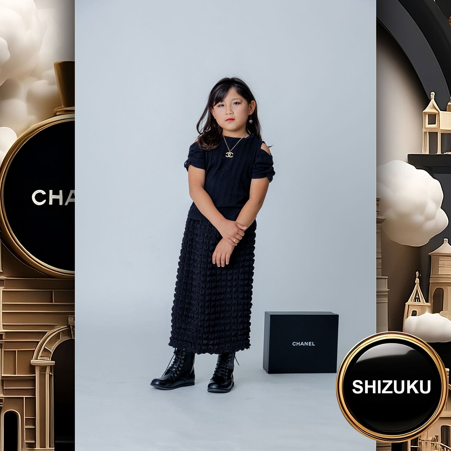 012 Kids Tokei on Runway Magazine World Kids Audition 2023 Chanel