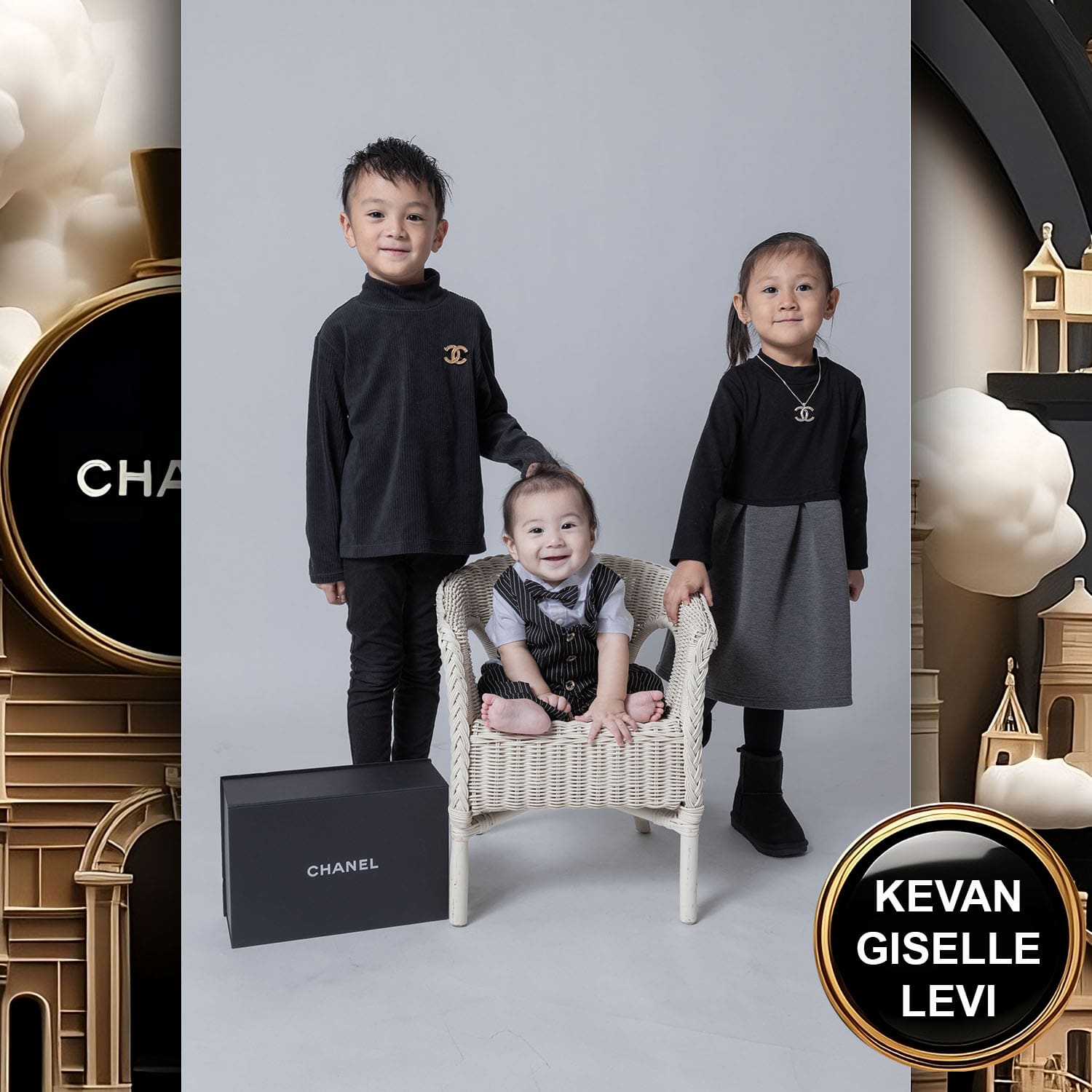 029 Kids Tokei on Runway Magazine World Kids Audition 2023 Chanel