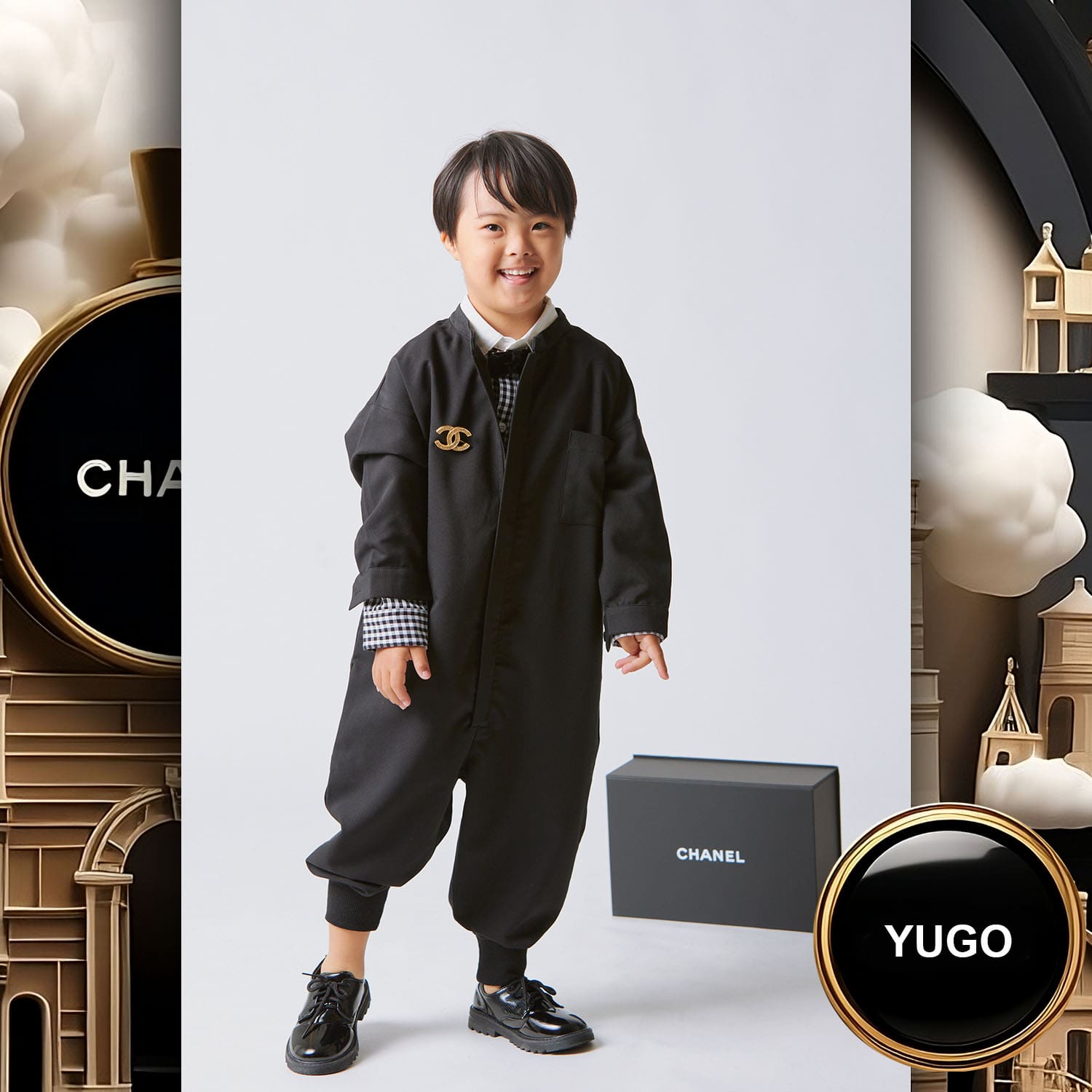 039 Kids Tokei on Runway Magazine World Kids Audition 2023 Chanel