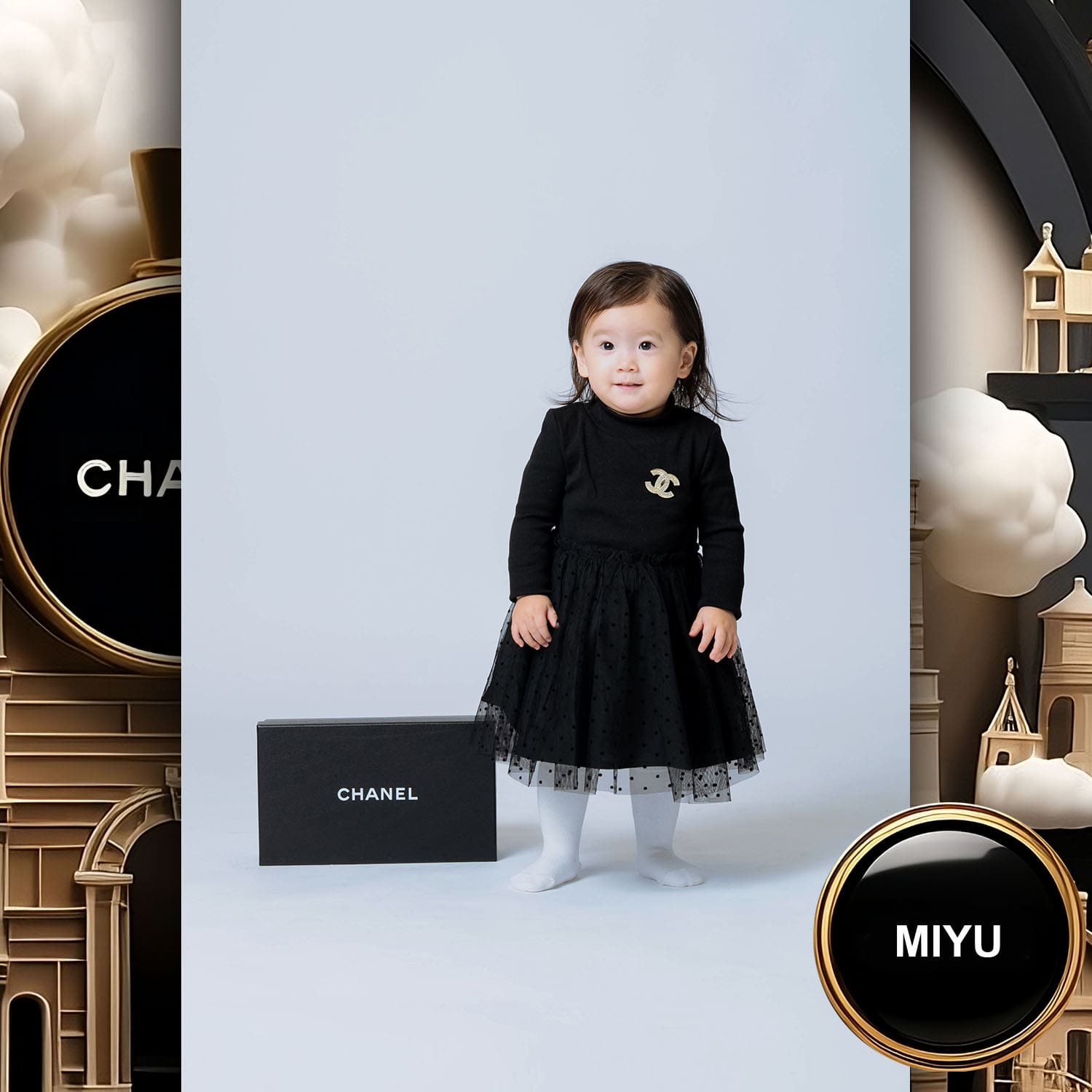 045 Kids Tokei on Runway Magazine World Kids Audition 2023 Chanel