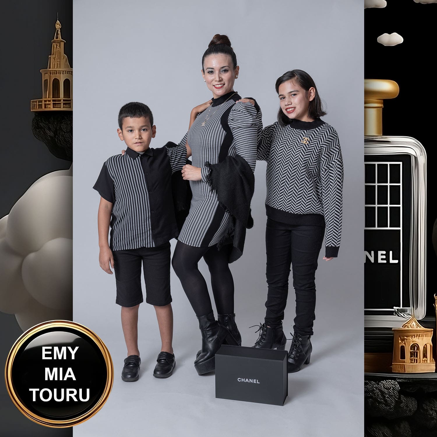 050 Kids Tokei on Runway Magazine World Kids Audition 2023 Chanel