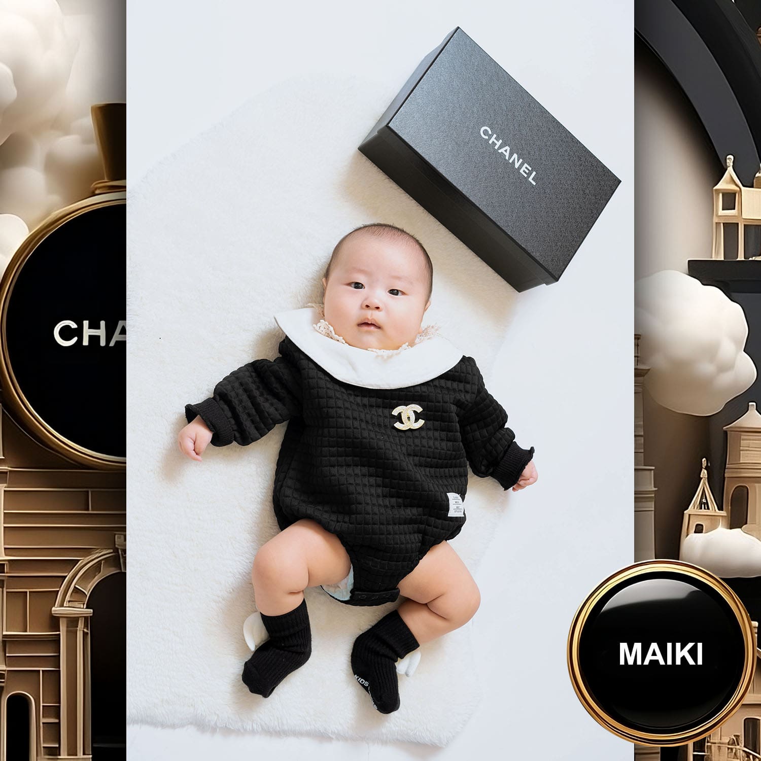 057 Kids Tokei on Runway Magazine World Kids Audition 2023 Chanel