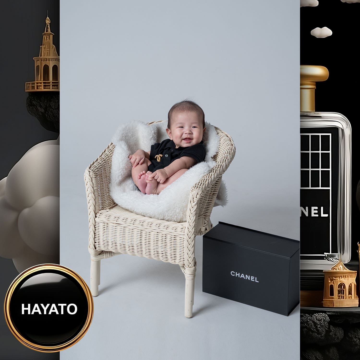 058 Kids Tokei on Runway Magazine World Kids Audition 2023 Chanel