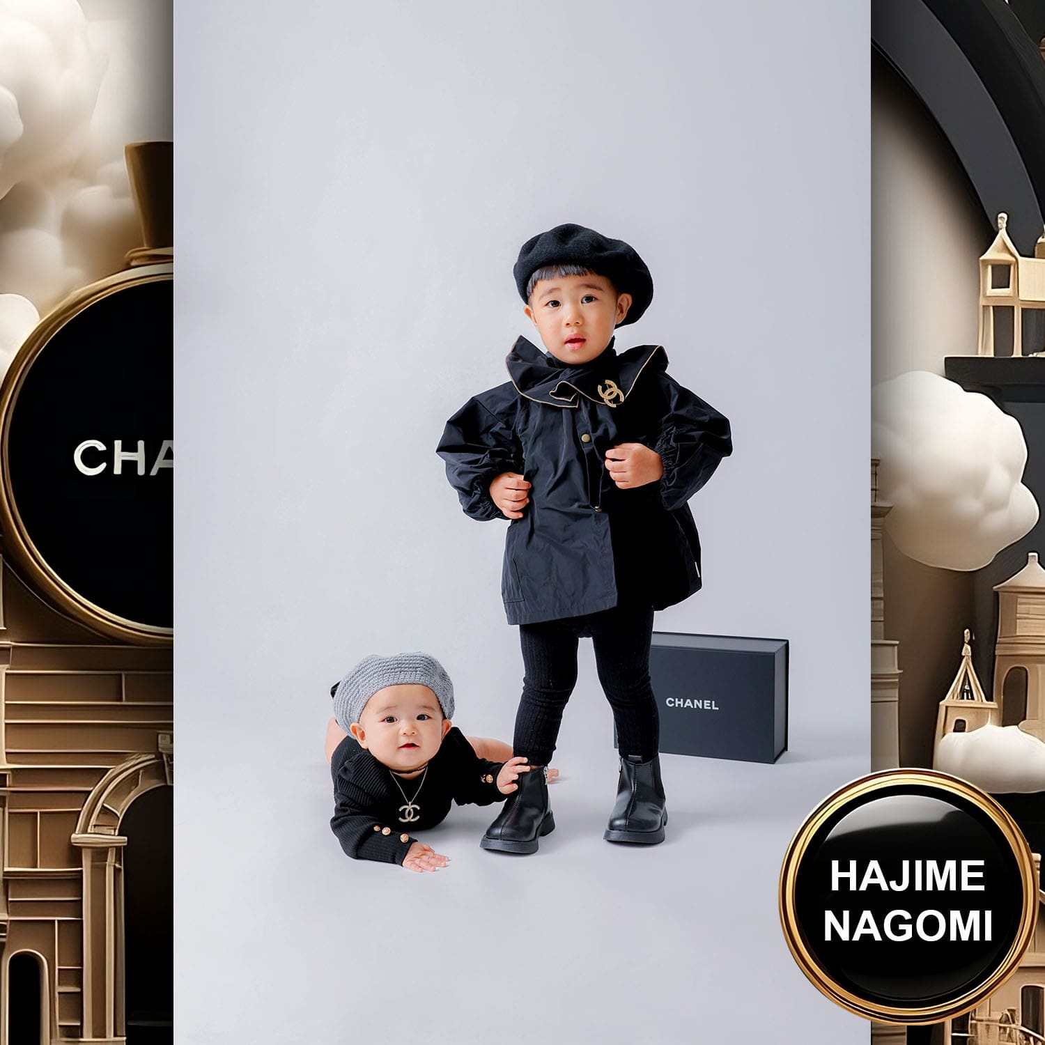 059 Kids Tokei on Runway Magazine World Kids Audition 2023 Chanel