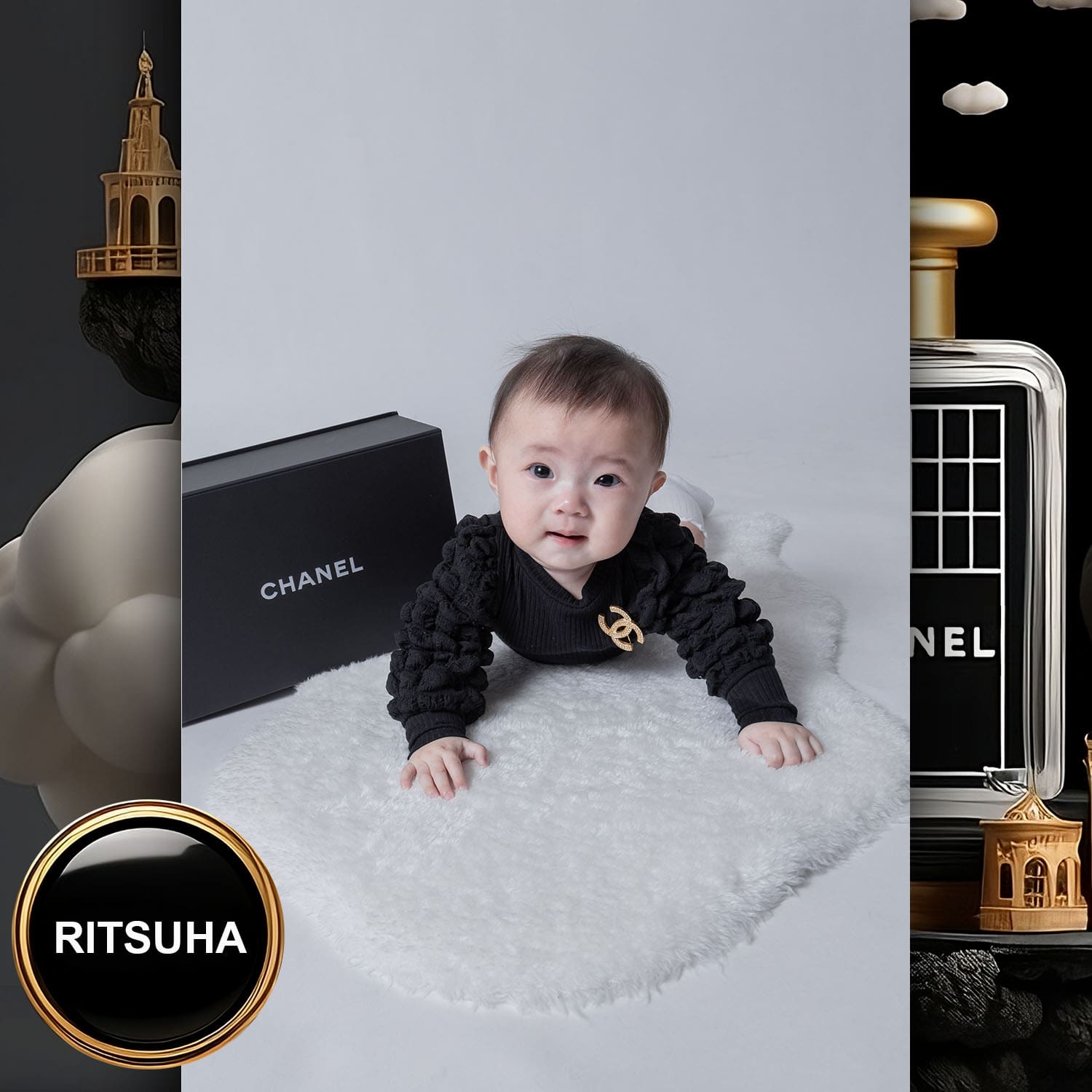 062 Kids Tokei on Runway Magazine World Kids Audition 2023 Chanel