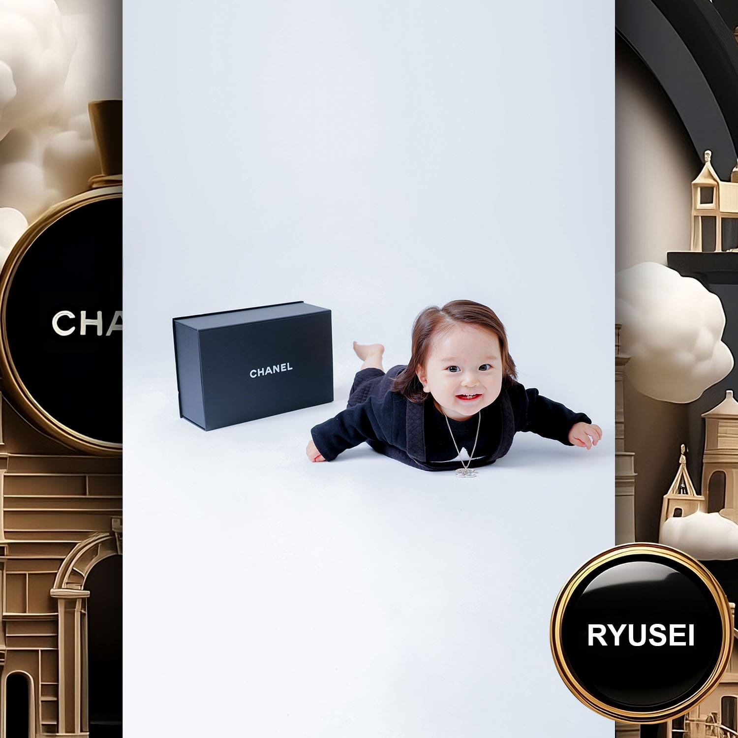 065 Kids Tokei on Runway Magazine World Kids Audition 2023 Chanel