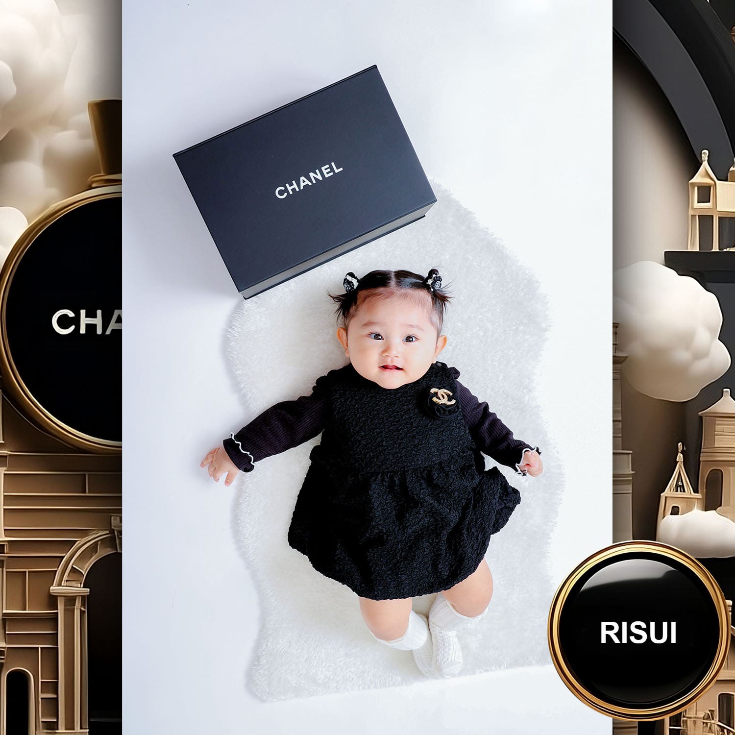 067 Kids Tokei on Runway Magazine World Kids Audition 2023 Chanel