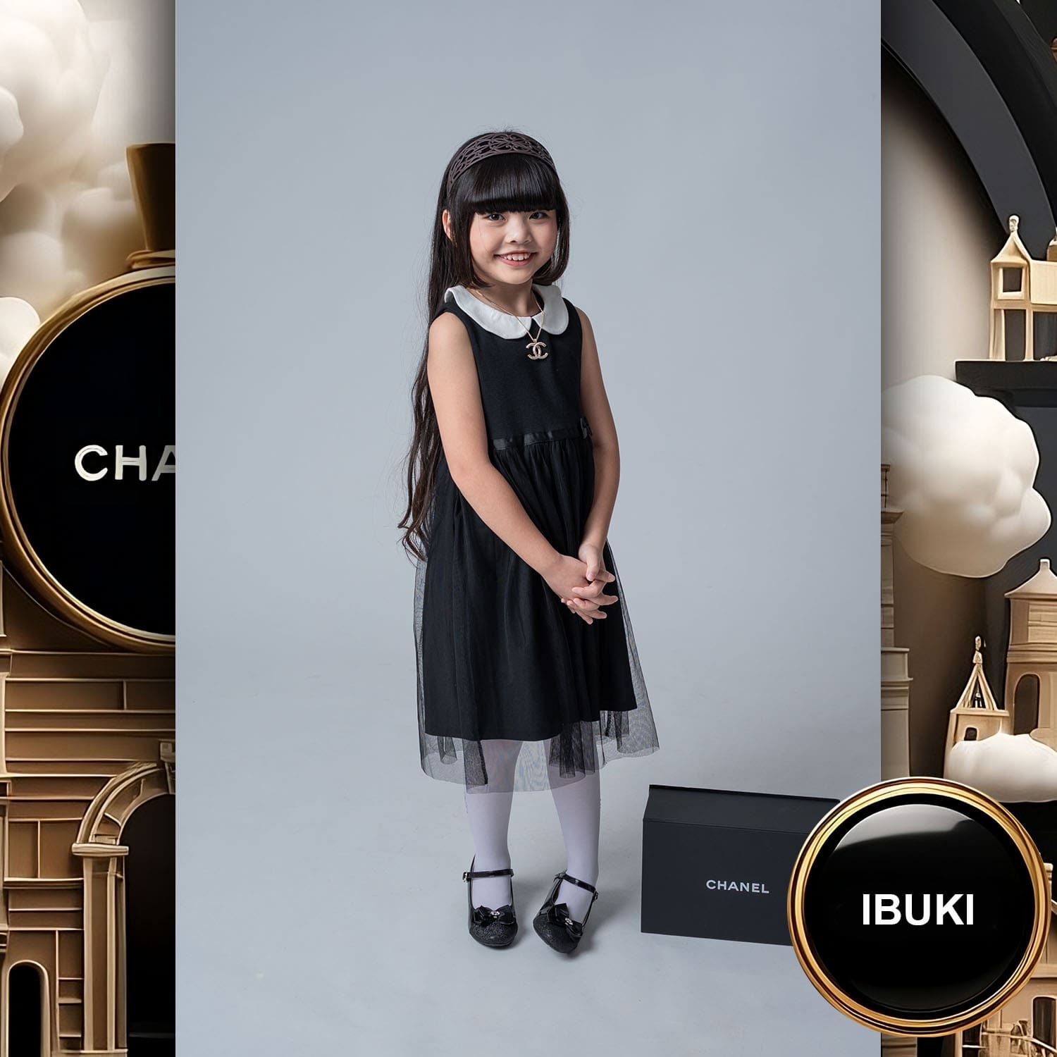 071 Kids Tokei on Runway Magazine World Kids Audition 2023 Chanel