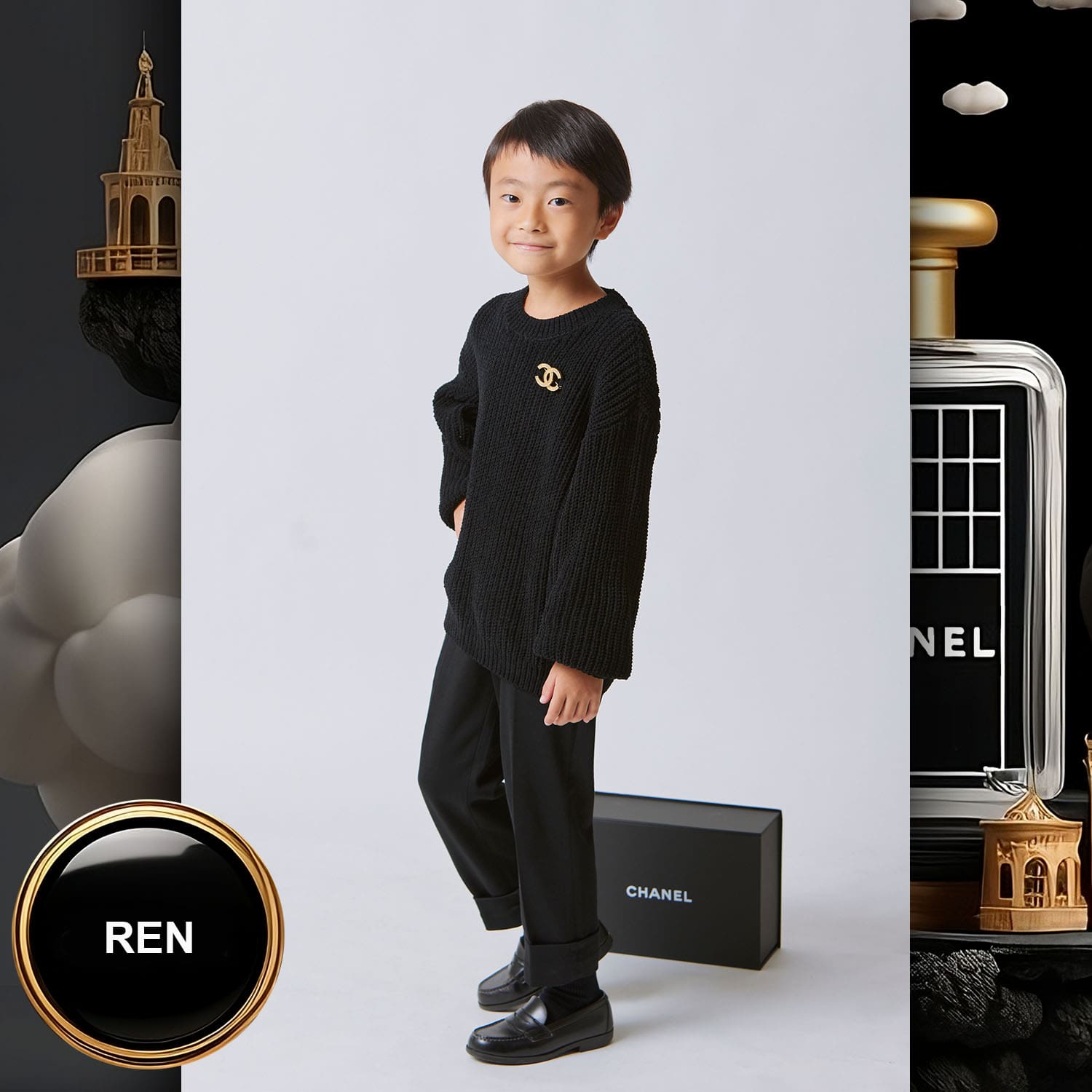 080 Kids Tokei on Runway Magazine World Kids Audition 2023 Chanel