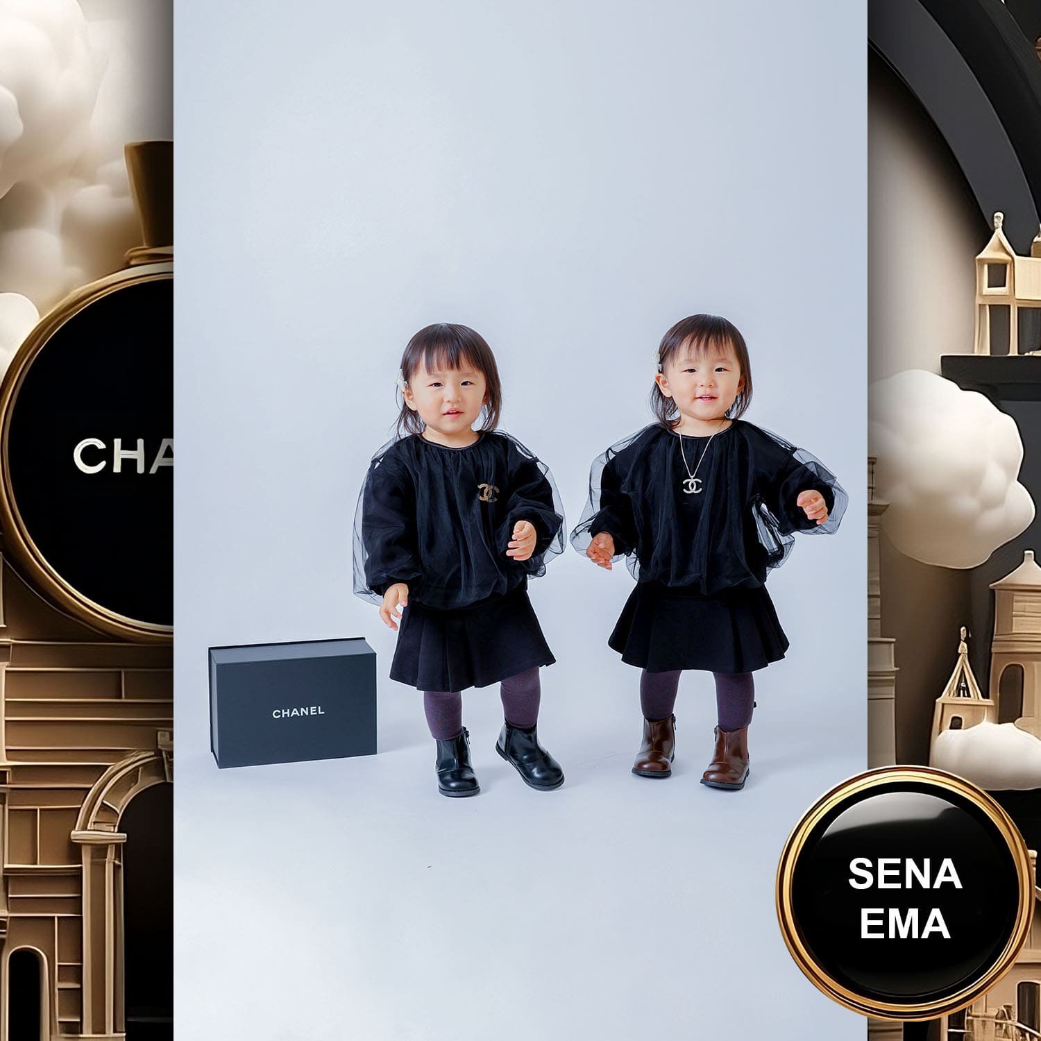 081 Kids Tokei on Runway Magazine World Kids Audition 2023 Chanel