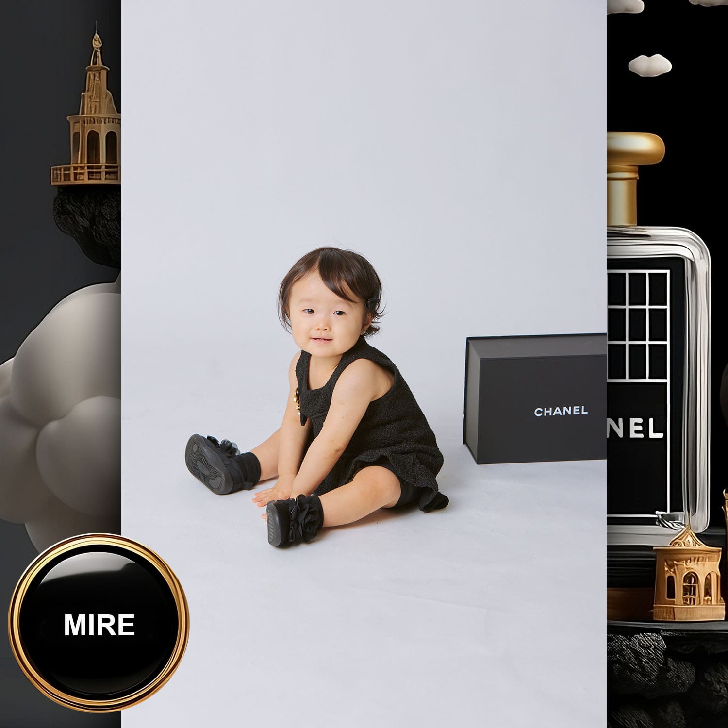 082 Kids Tokei on Runway Magazine World Kids Audition 2023 Chanel
