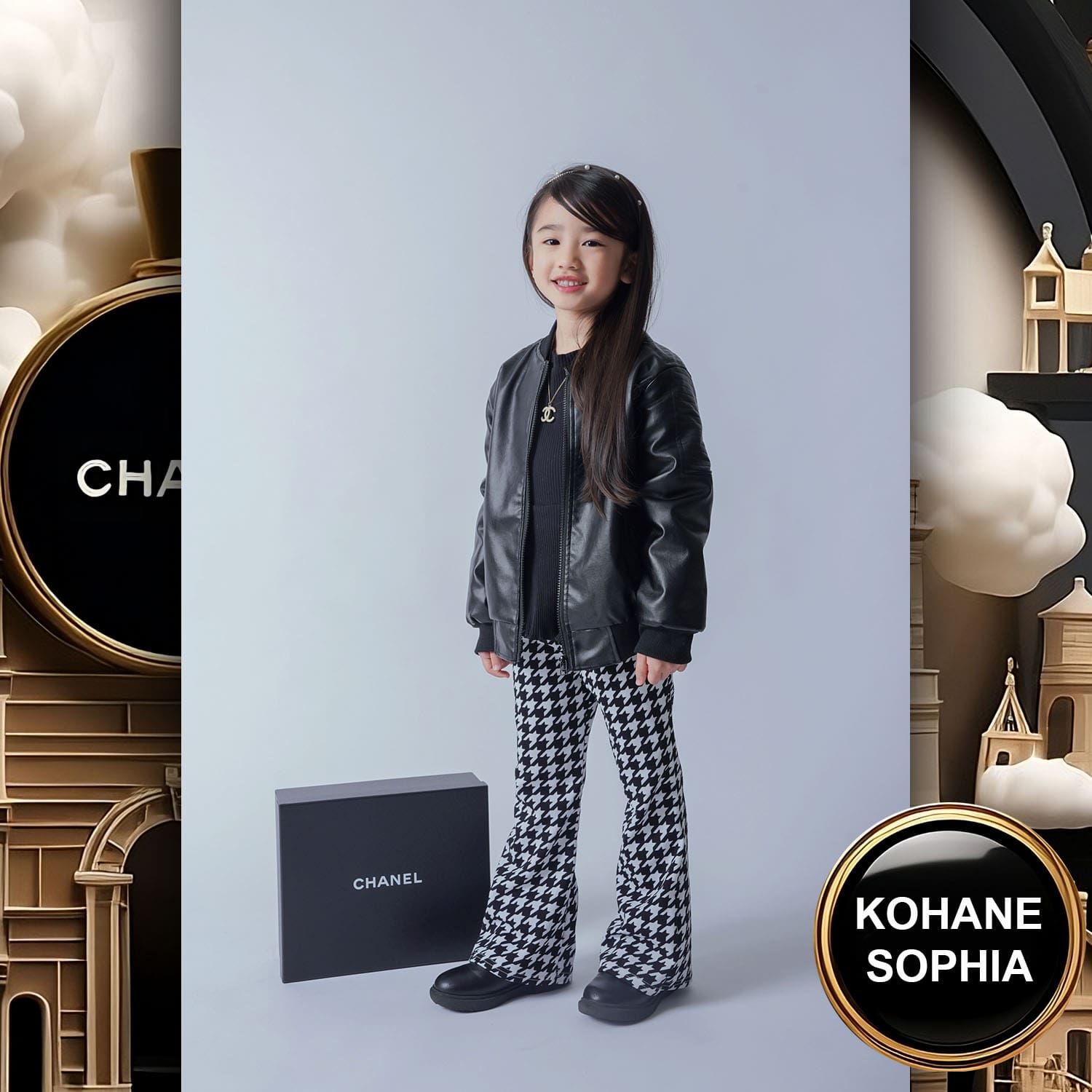 093 Kids Tokei on Runway Magazine World Kids Audition 2023 Chanel