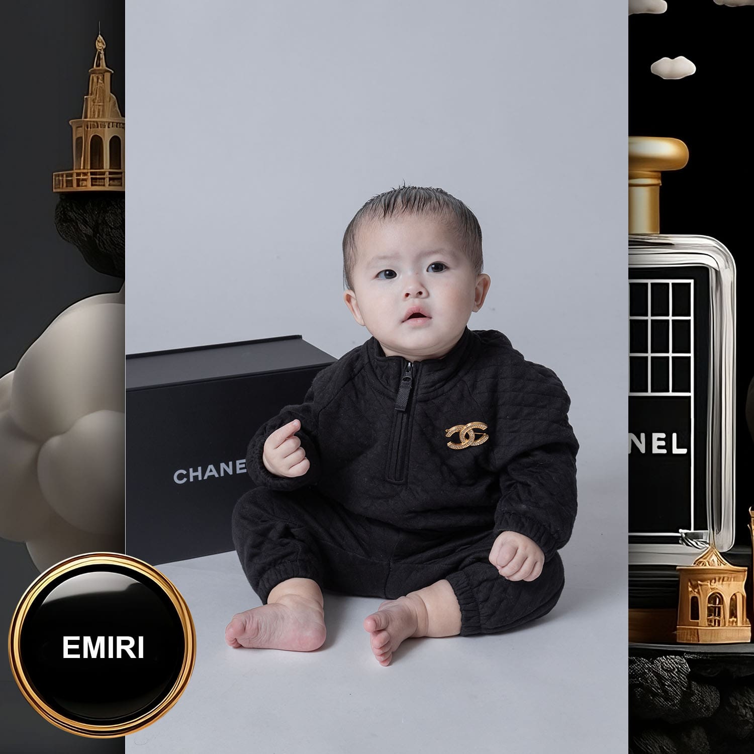 096 Kids Tokei on Runway Magazine World Kids Audition 2023 Chanel