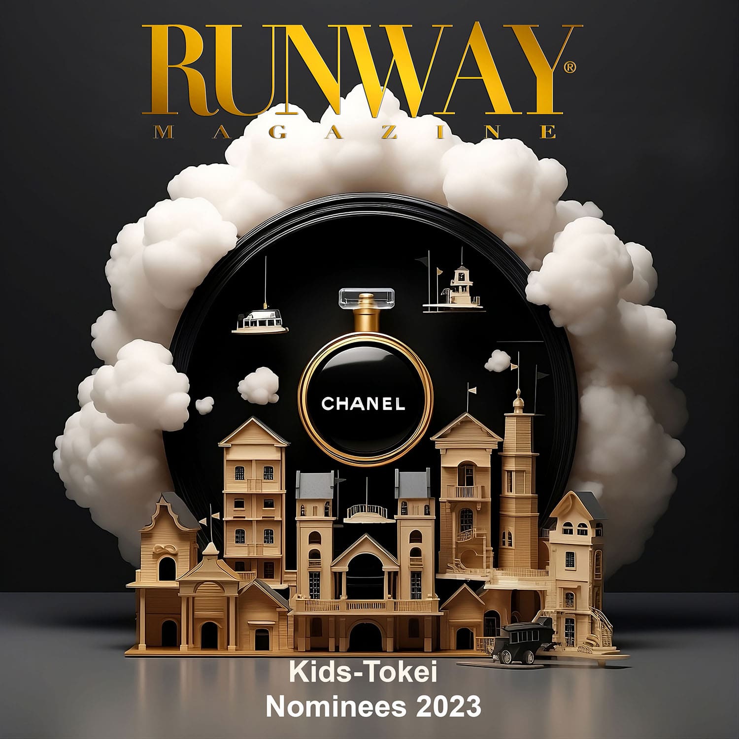 1 Cover Kids Tokei on Runway Magazine World Kids Audition 2023 Chanel