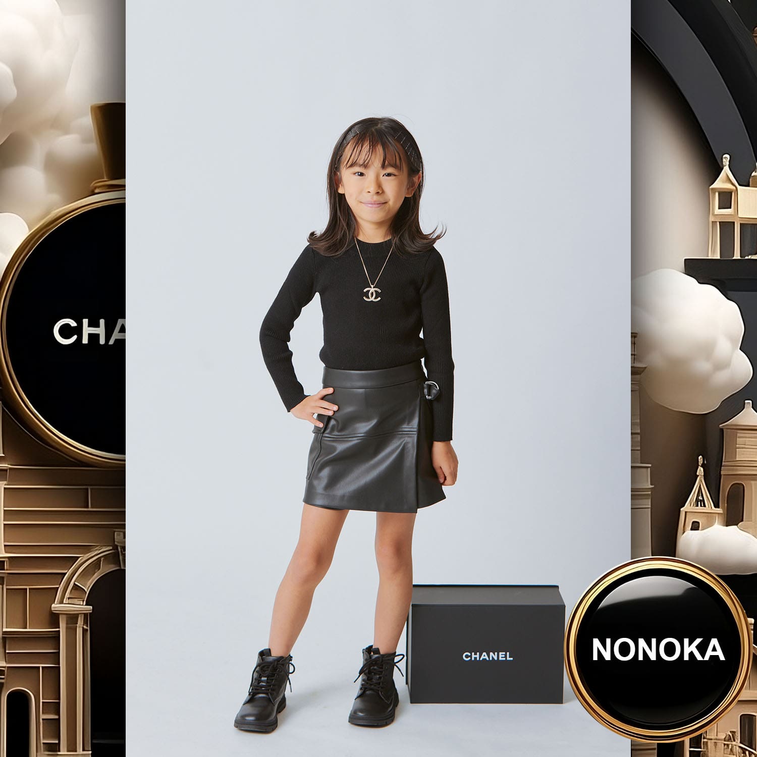 109 Kids Tokei on Runway Magazine World Kids Audition 2023 Chanel