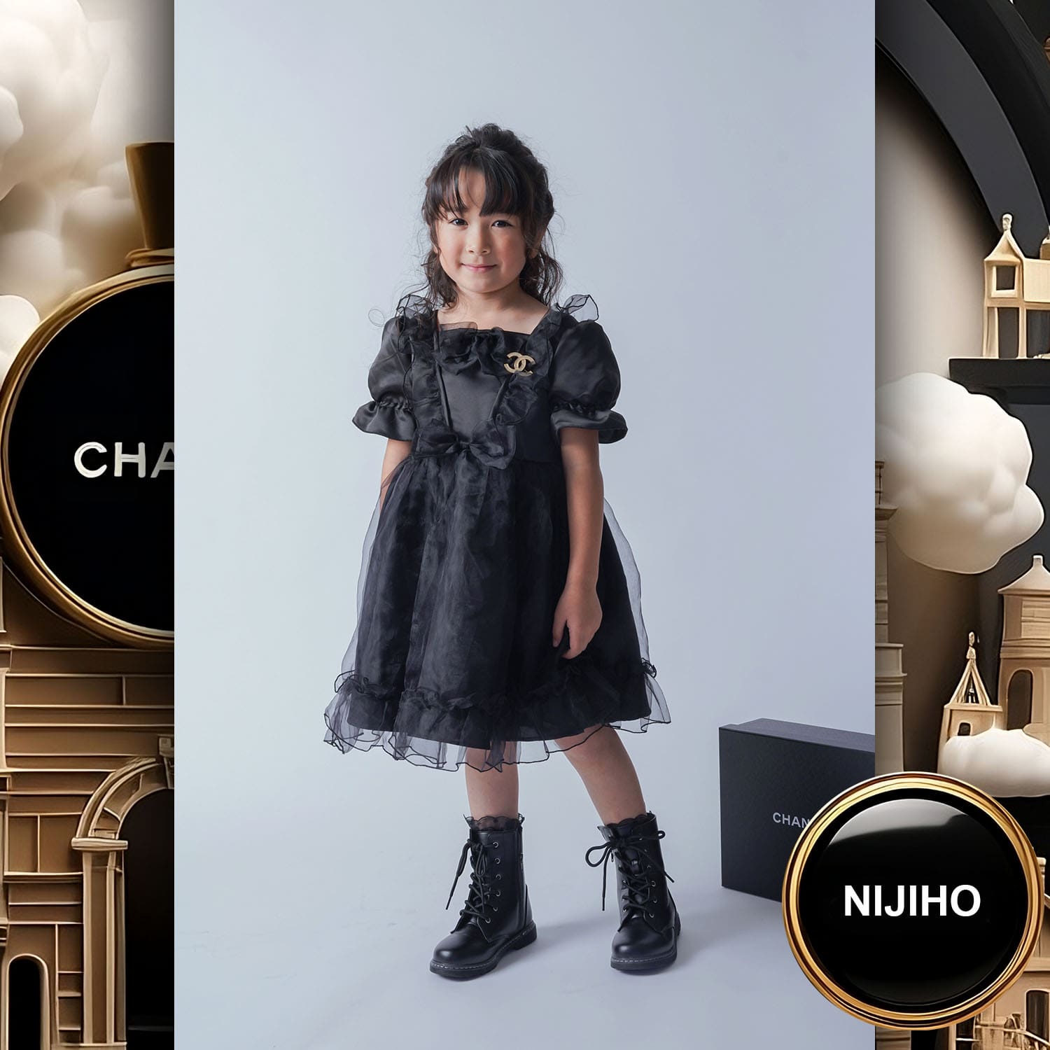 111 Kids Tokei on Runway Magazine World Kids Audition 2023 Chanel