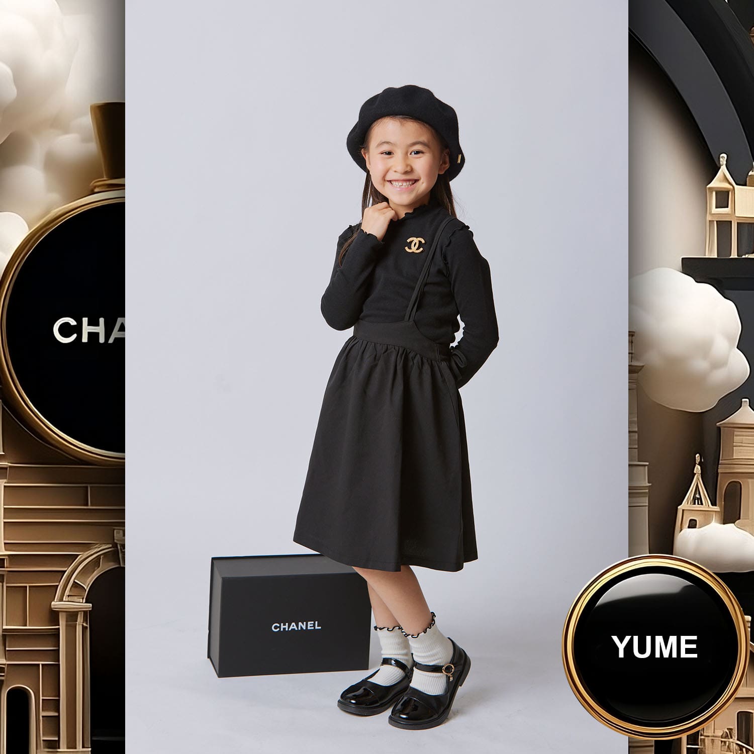 126 Kids Tokei on Runway Magazine World Kids Audition 2023 Chanel