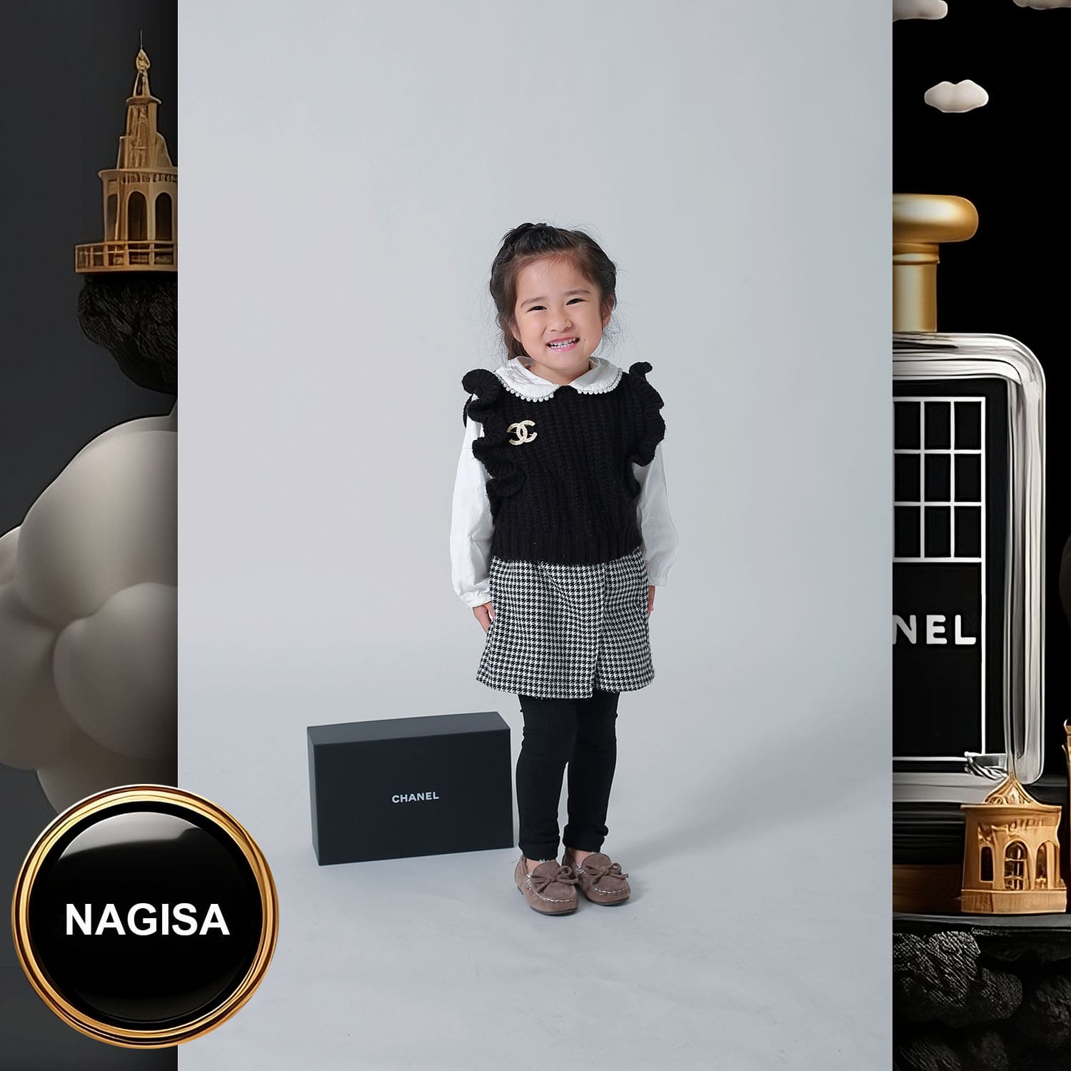 127 Kids Tokei on Runway Magazine World Kids Audition 2023 Chanel