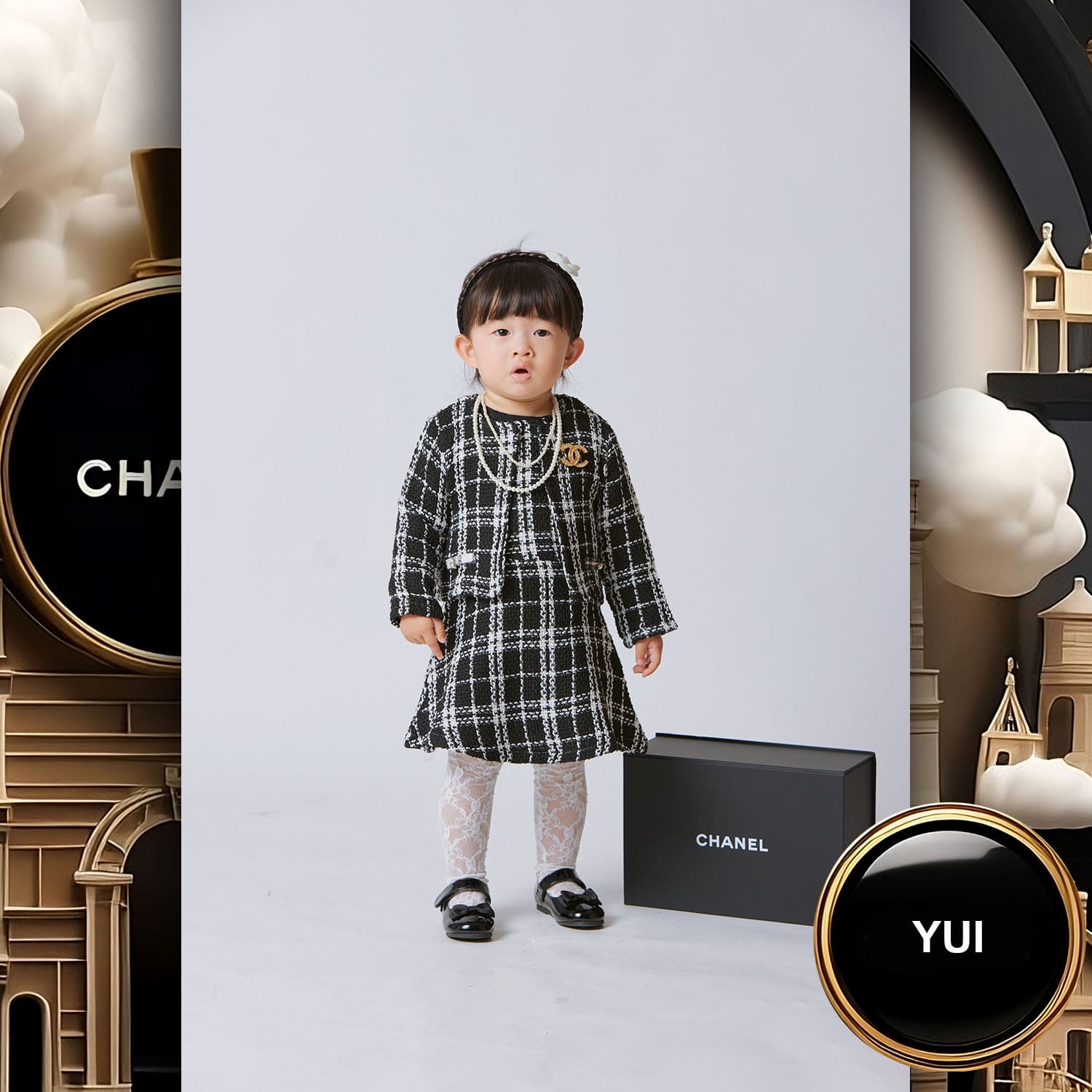 128 Kids Tokei on Runway Magazine World Kids Audition 2023 Chanel