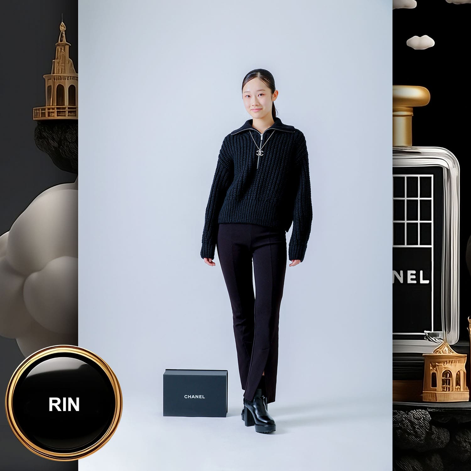 131 Kids Tokei on Runway Magazine World Kids Audition 2023 Chanel