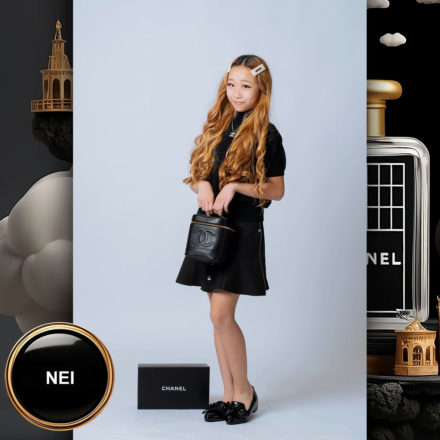 133 Kids Tokei on Runway Magazine World Kids Audition 2023 Chanel