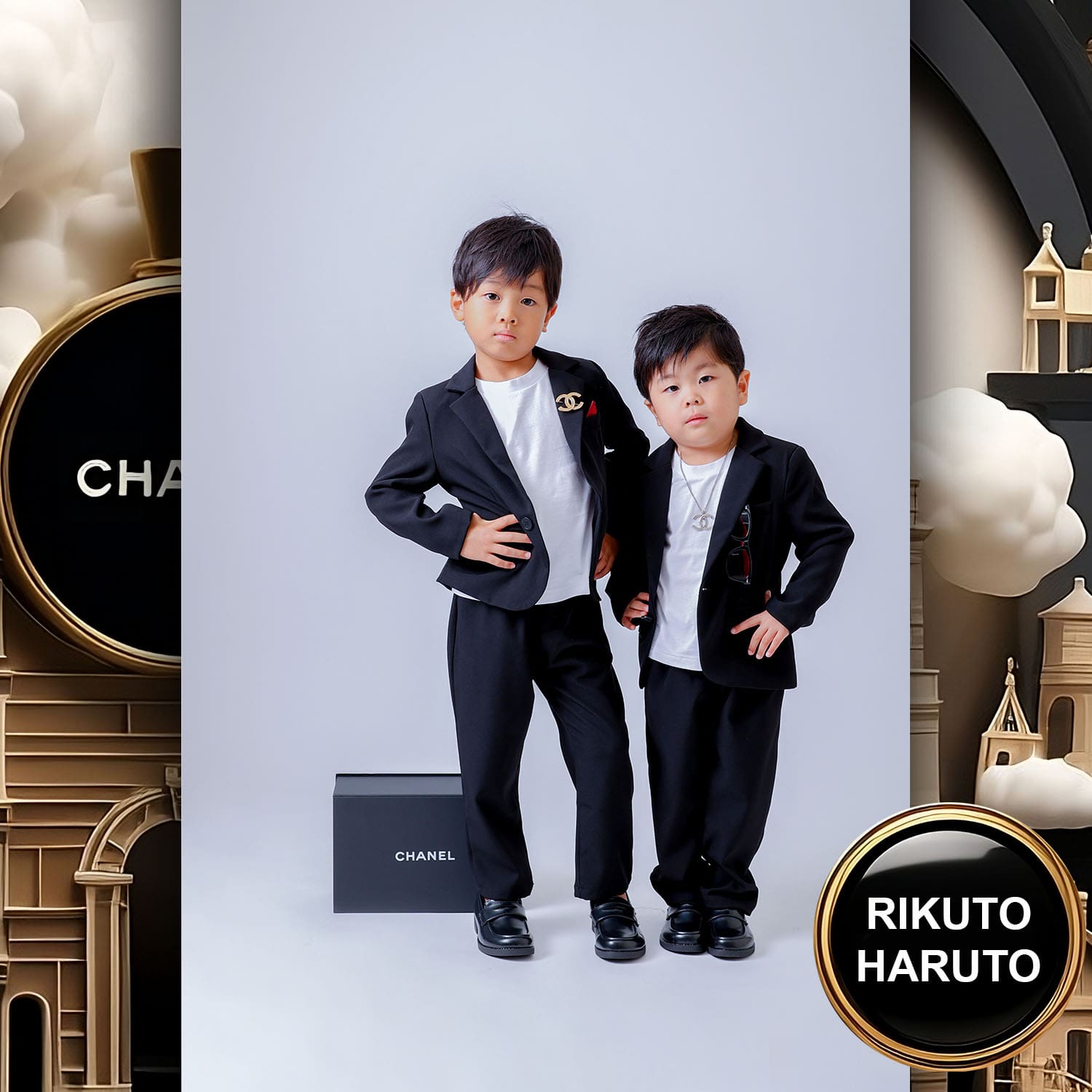 134 Kids Tokei on Runway Magazine World Kids Audition 2023 Chanel