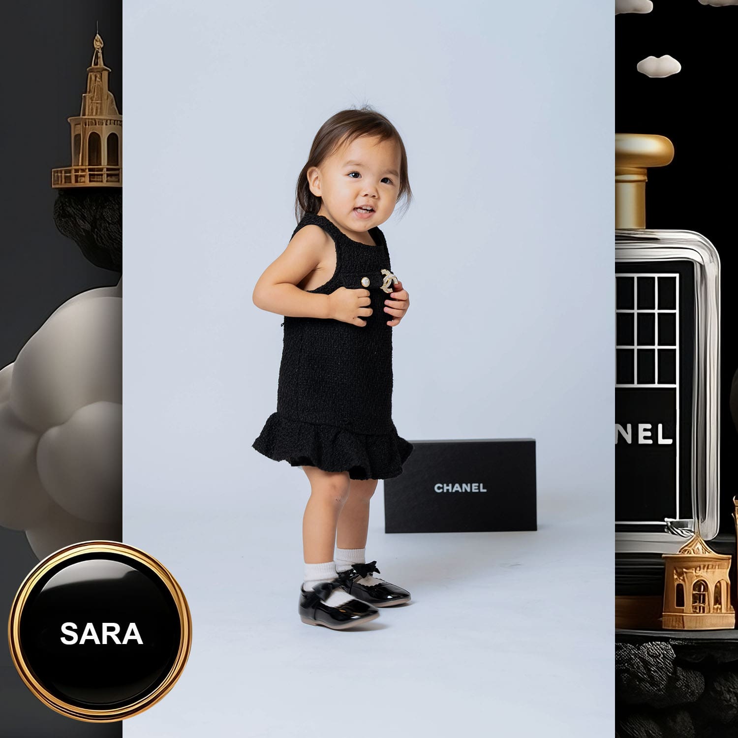 135 Kids Tokei on Runway Magazine World Kids Audition 2023 Chanel