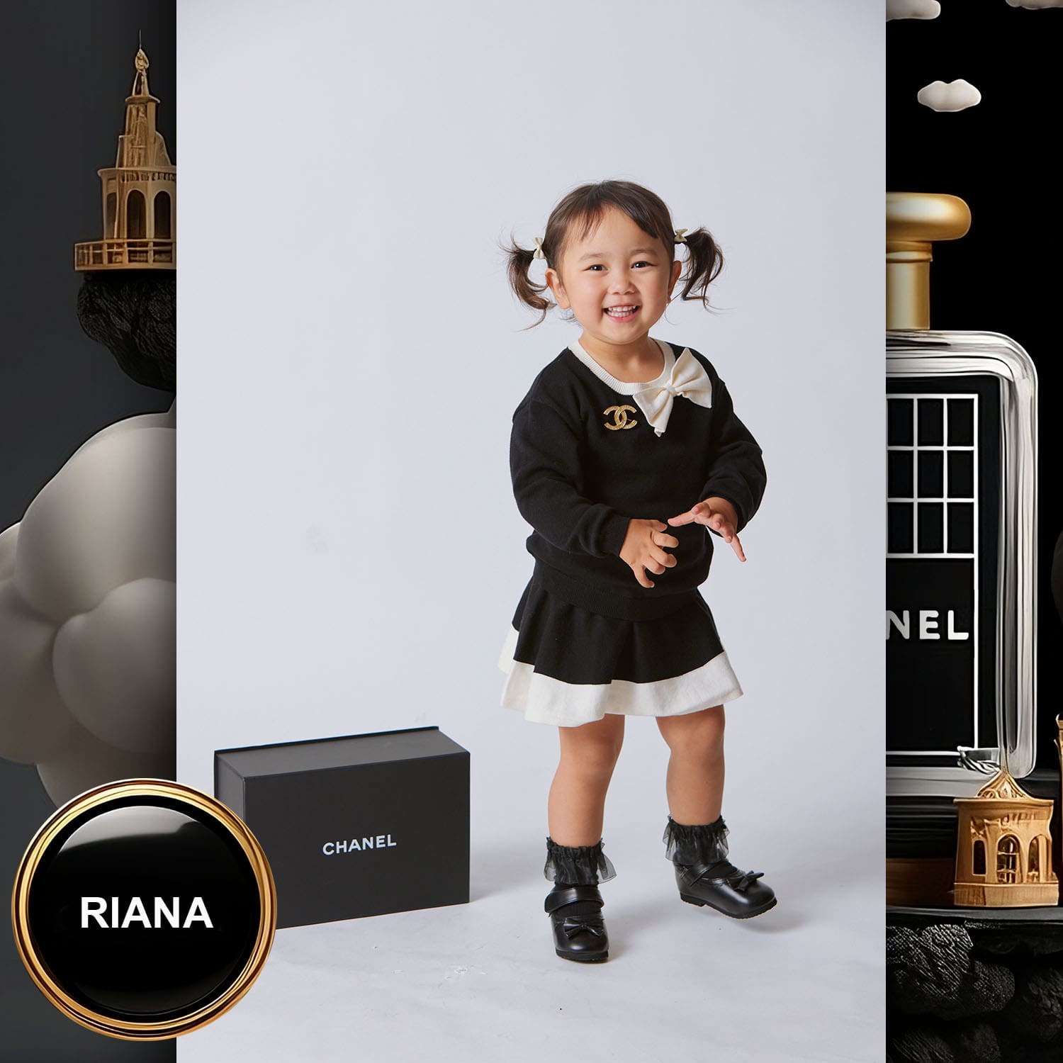 139 Kids Tokei on Runway Magazine World Kids Audition 2023 Chanel