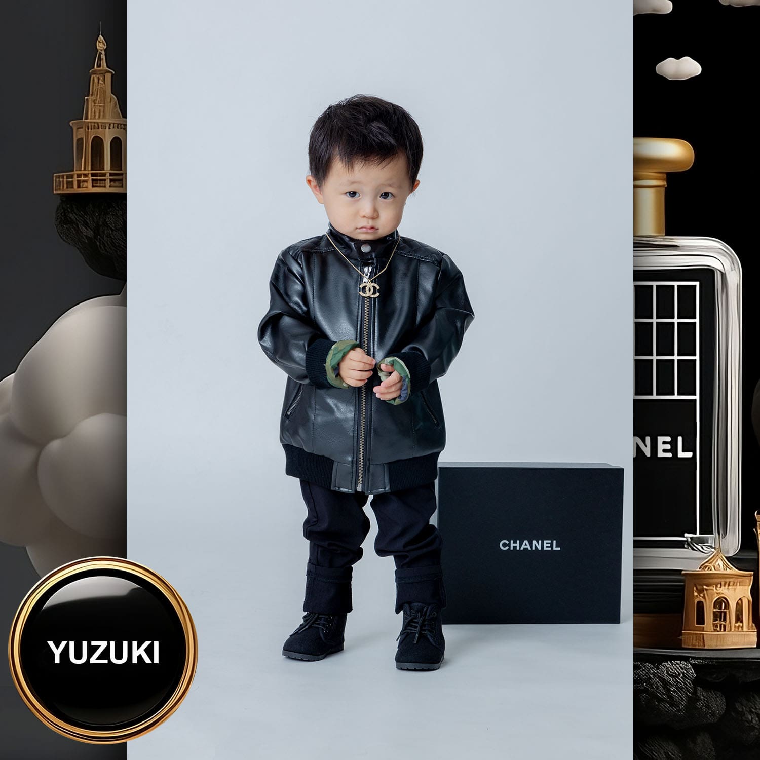 147 Kids Tokei on Runway Magazine World Kids Audition 2023 Chanel