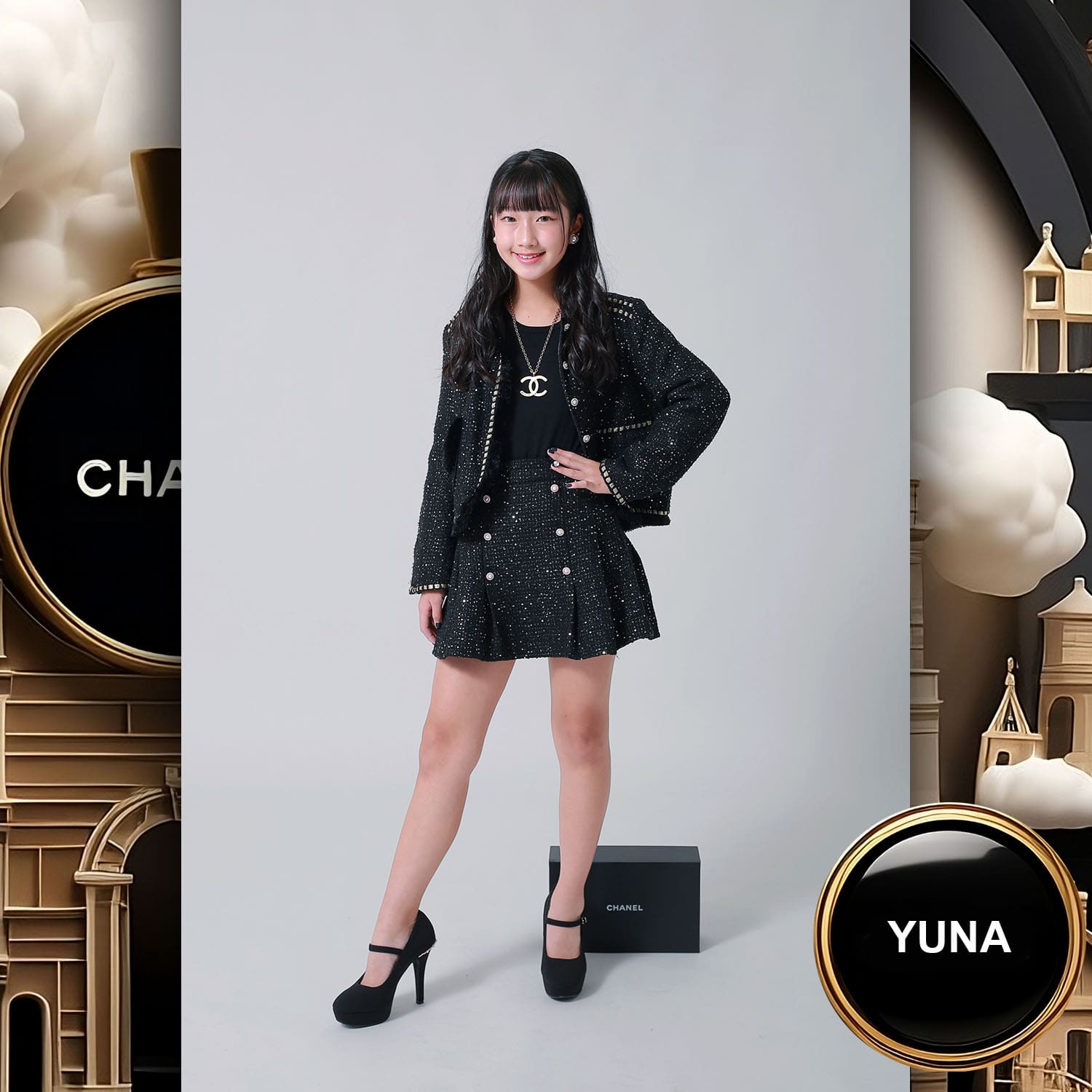150 Kids Tokei on Runway Magazine World Kids Audition 2023 Chanel