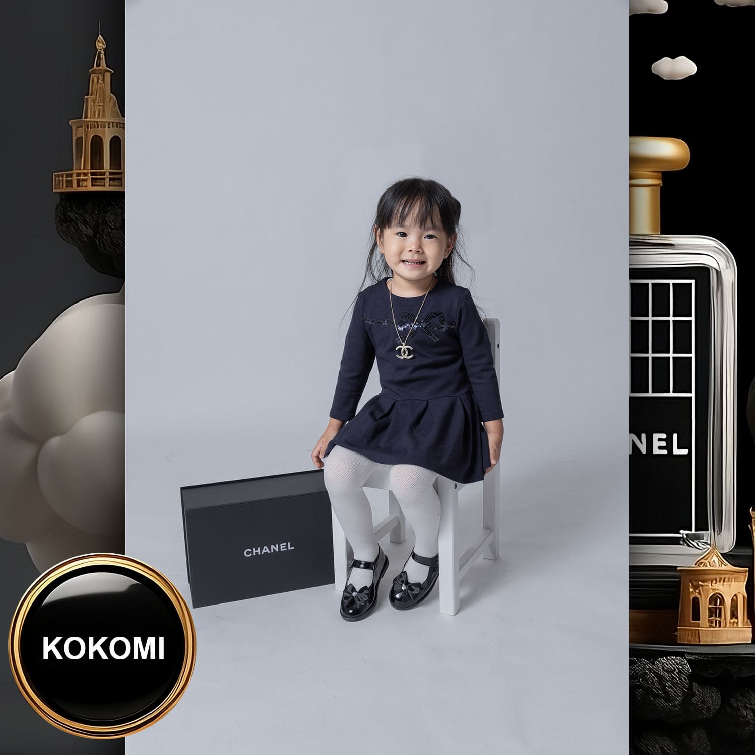 151 Kids Tokei on Runway Magazine World Kids Audition 2023 Chanel