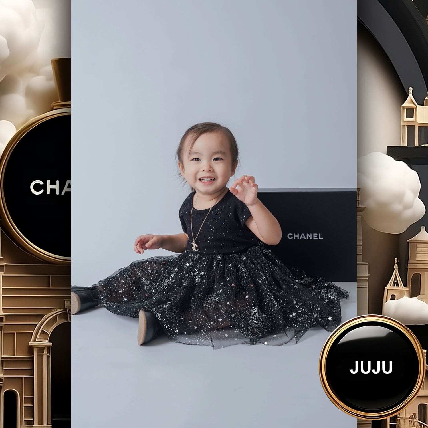 154 Kids Tokei on Runway Magazine World Kids Audition 2023 Chanel